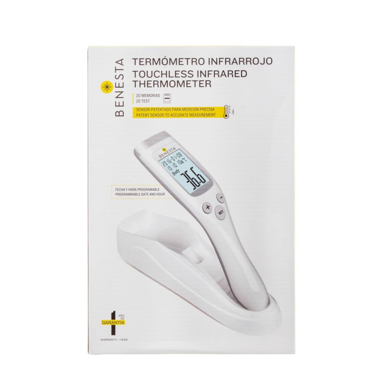 Termómetro Infrarrojo Digital Sin Contacto IT-126 - Benesta 