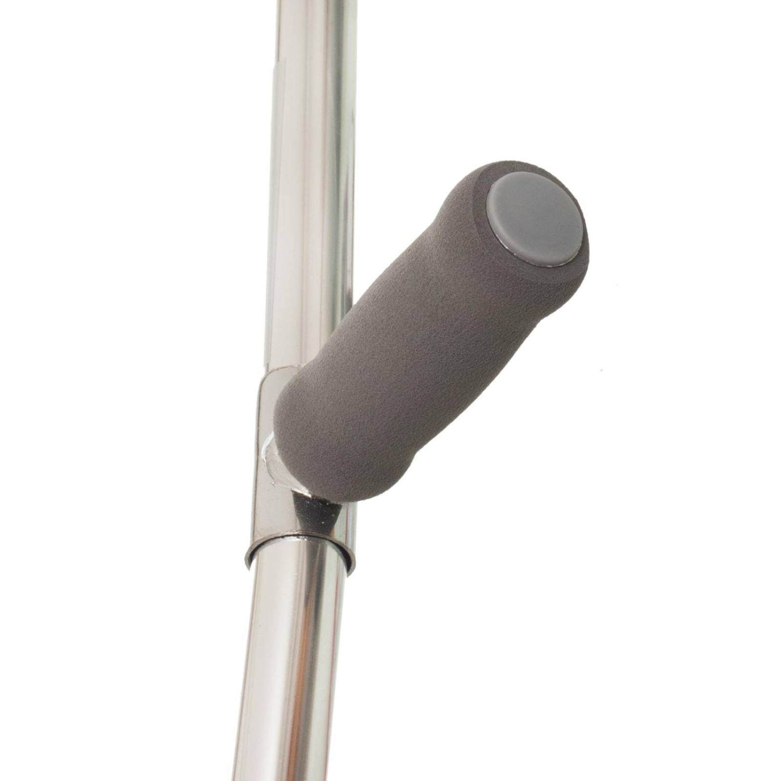 Muletas Canadienses Ajustables de Aluminio JL933L - Movinter Mediano Gris
