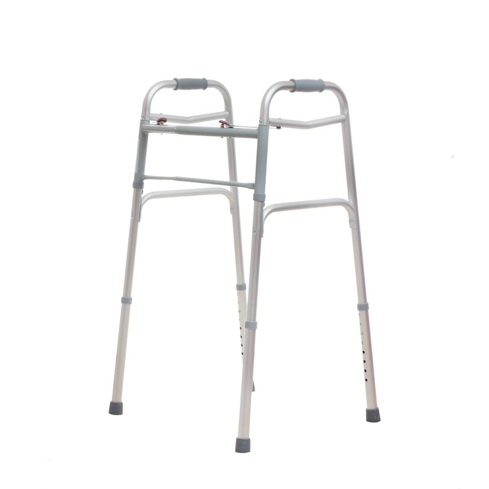 Andadera Plegable de Aluminio 130kg JL967L - Movinter Gris