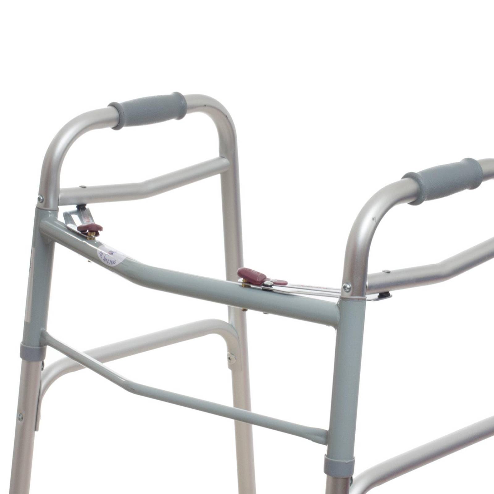 Andadera Plegable de Aluminio 130kg JL967L - Movinter Gris