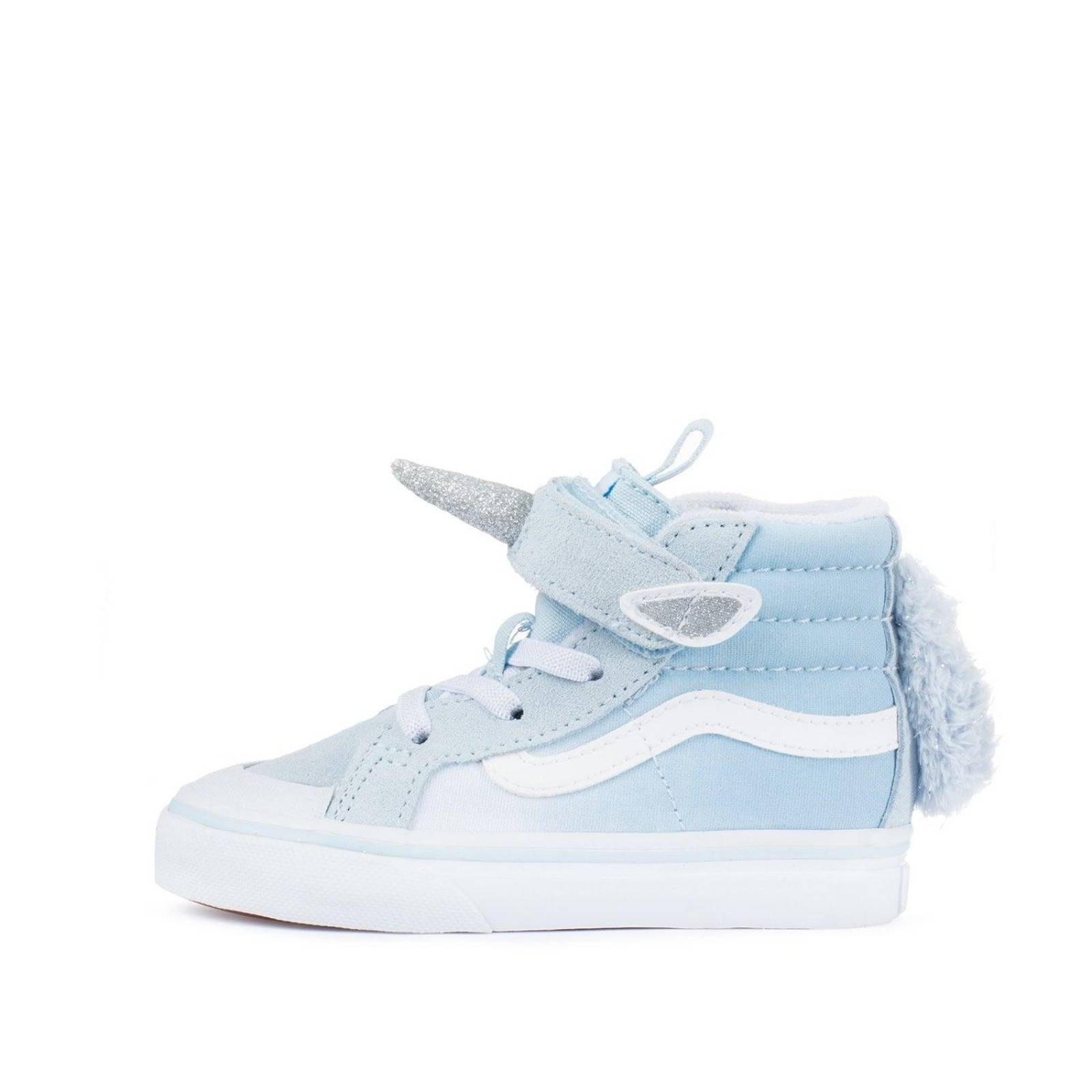 Tenis Vans SK8-Hi TD - 4TZQASF - Azul Claro - Bebes 