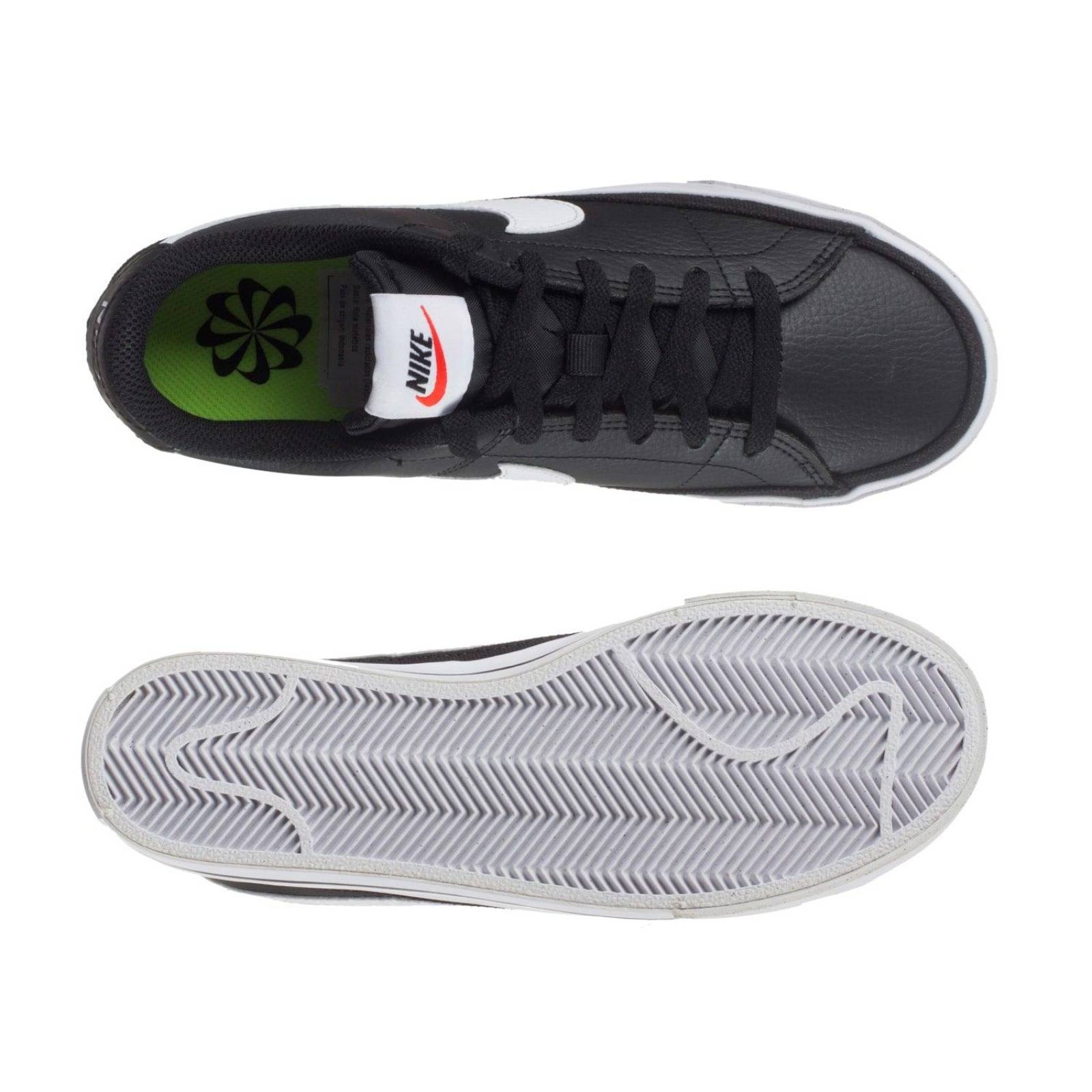 Tenis Nike Court Legacy Next Nature - DH3161001 - Negro - Mujer 