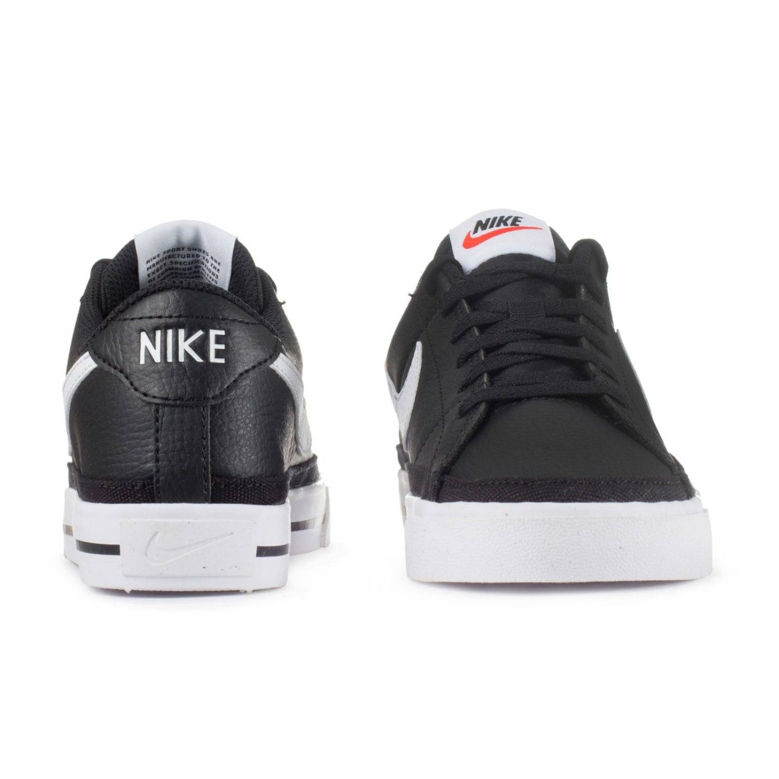 Tenis Nike Court Legacy Next Nature - DH3161001 - Negro - Mujer 