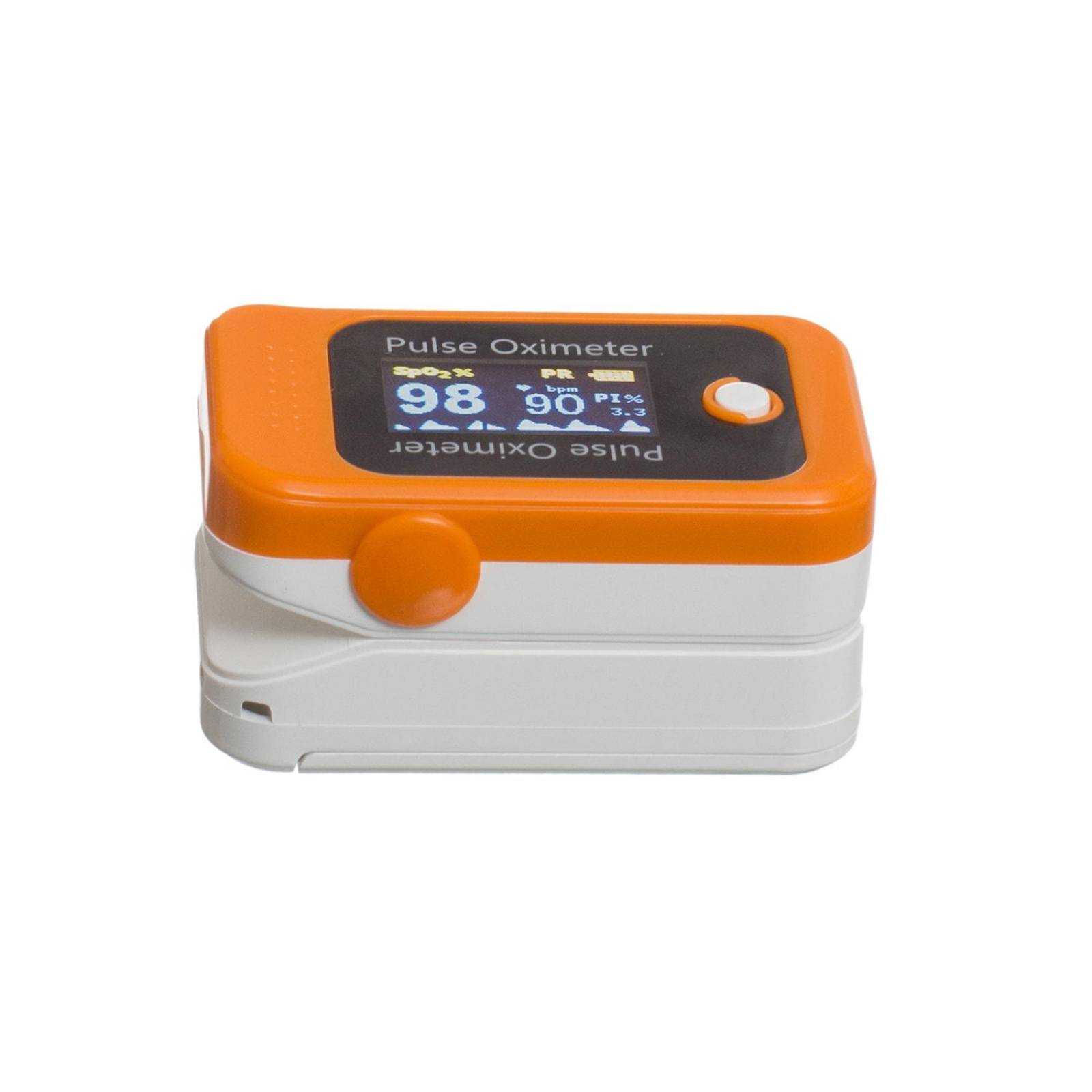 Oxímetro de Pulso Berry Con Bluetooth BM1000B - Medstar Naranja