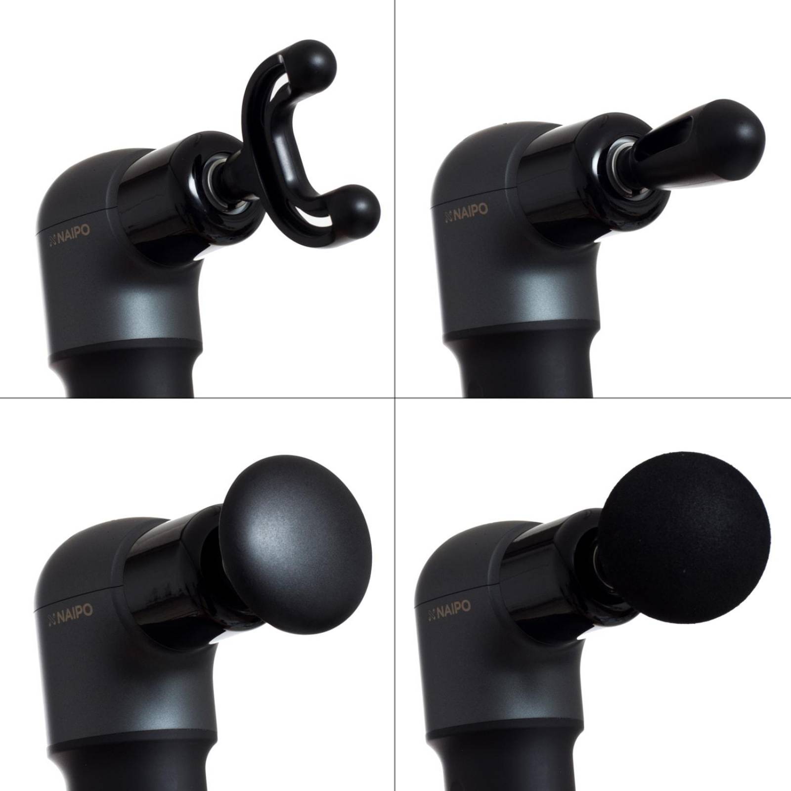 Mini Masajeador Tejido Profundo Inalambrico MGPC-002 - Naipo Negro