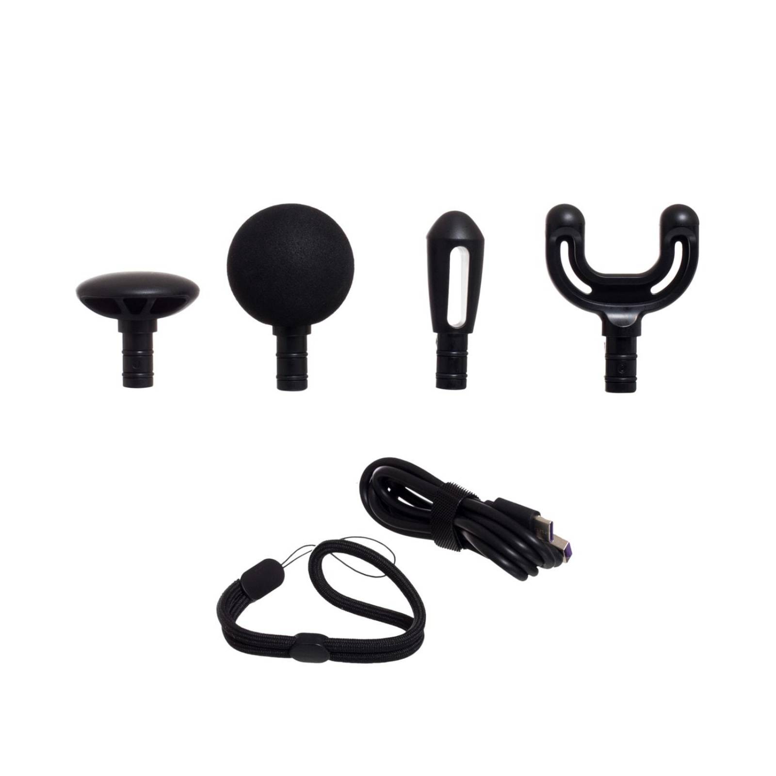 Mini Masajeador Tejido Profundo Inalambrico MGPC-002 - Naipo Negro
