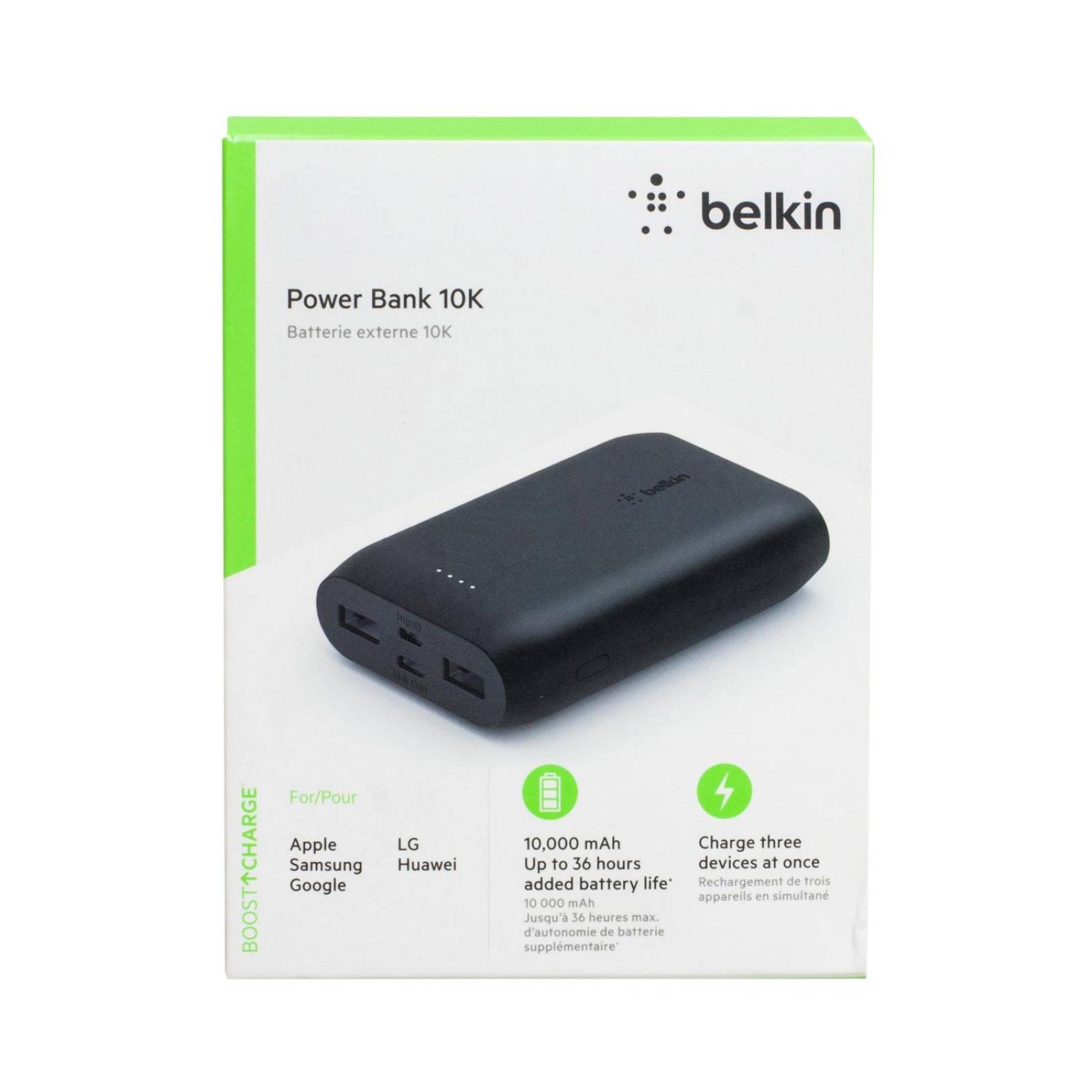 Power Bank Bateria Portatil 10000mah F8J267 - Belkin Negro