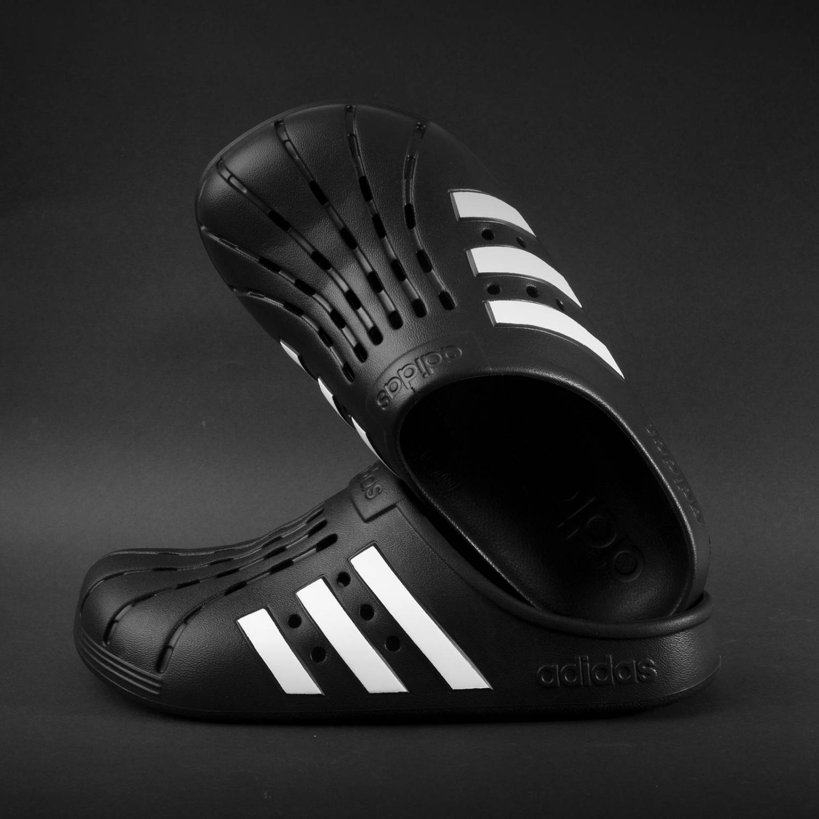Sandalias Adidas Adilette Clog - GZ5886 - Negro - Unisex 
