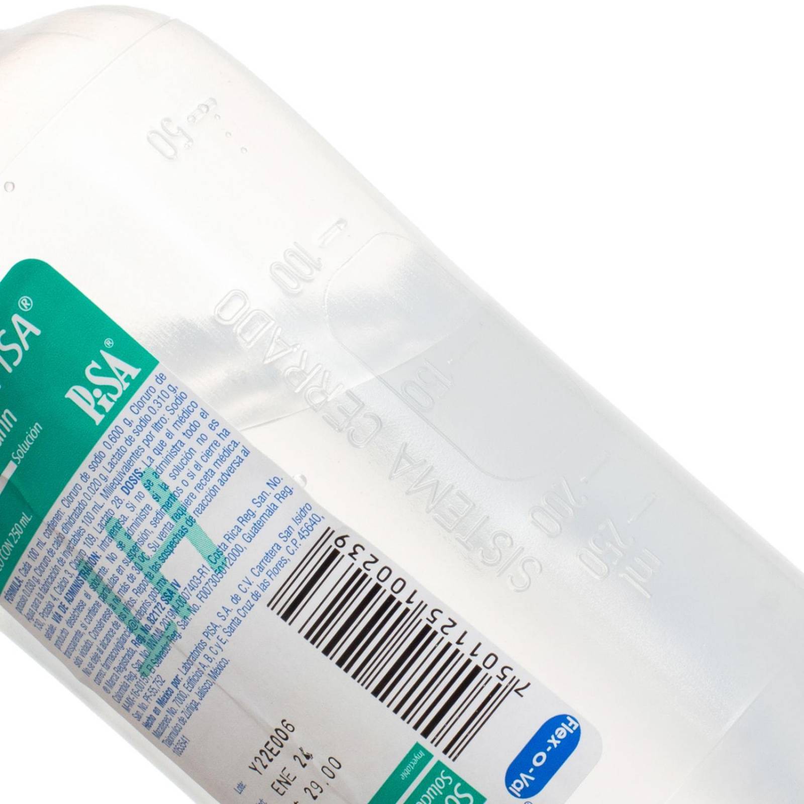 Solucion Suero HT Hartmann Inyectable 250ml - Pisa 