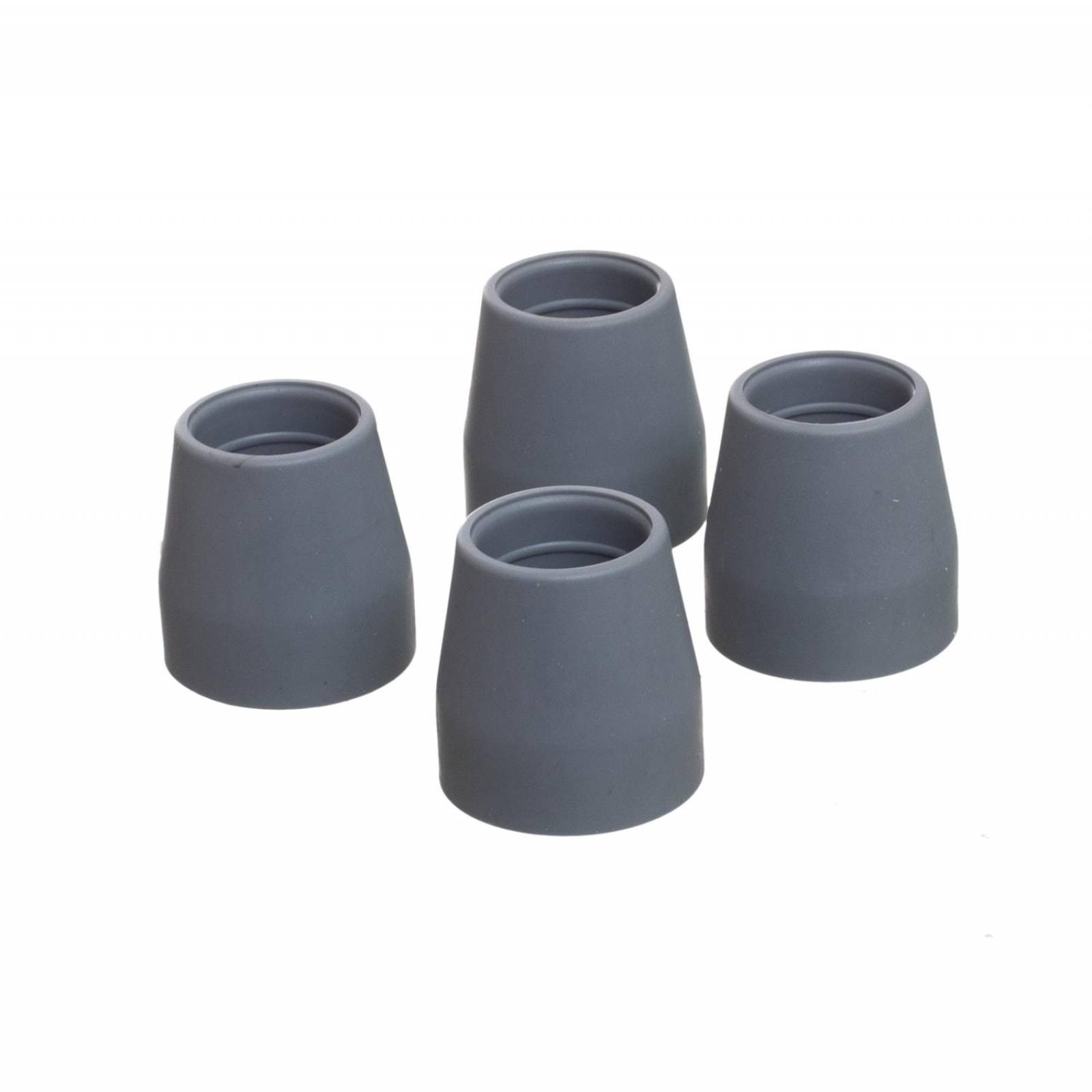 Regatón Tapón para Andadera y Escalerilla 4pz - Reactiv Gris