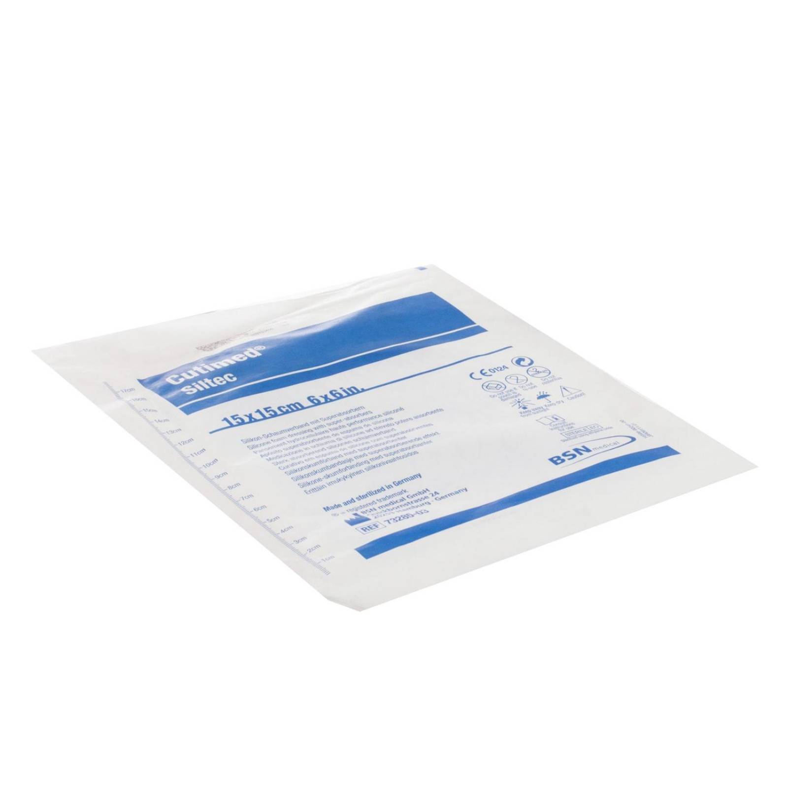 Aposito Parche Hidrocelular Cutimed Siltec 15x15cm - BSN