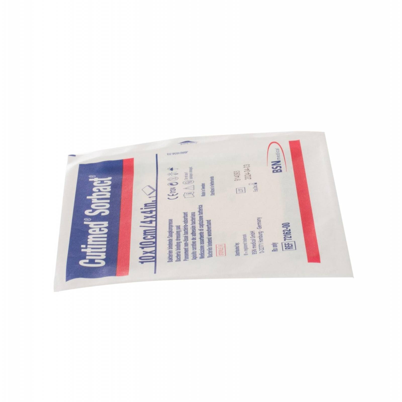 Aposito Parche Cutimed Sorbact 10x10cm - BSN 