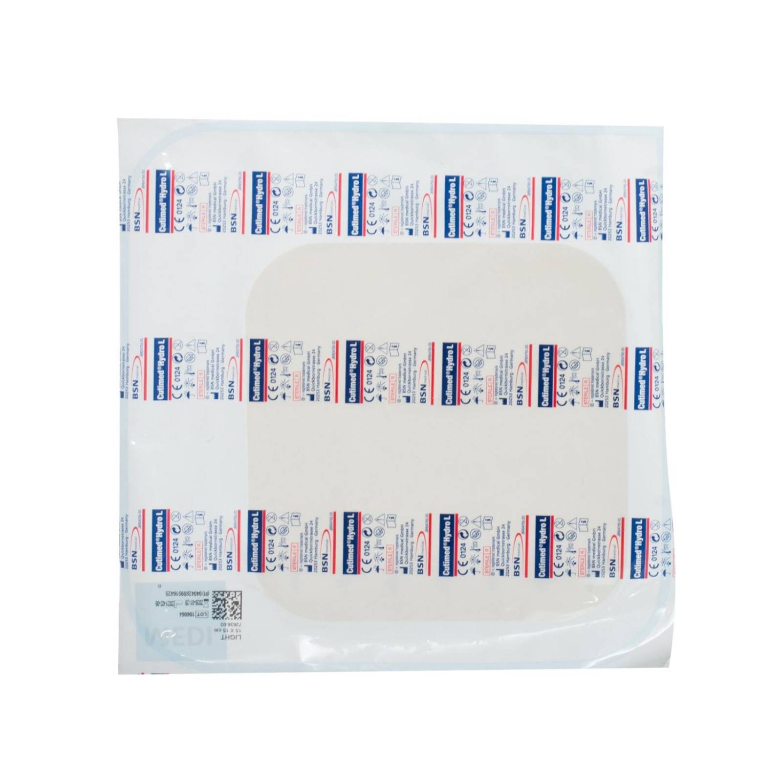 Aposito Hidrocoloide Cutimed Hydro L 15x15cm - BSN 