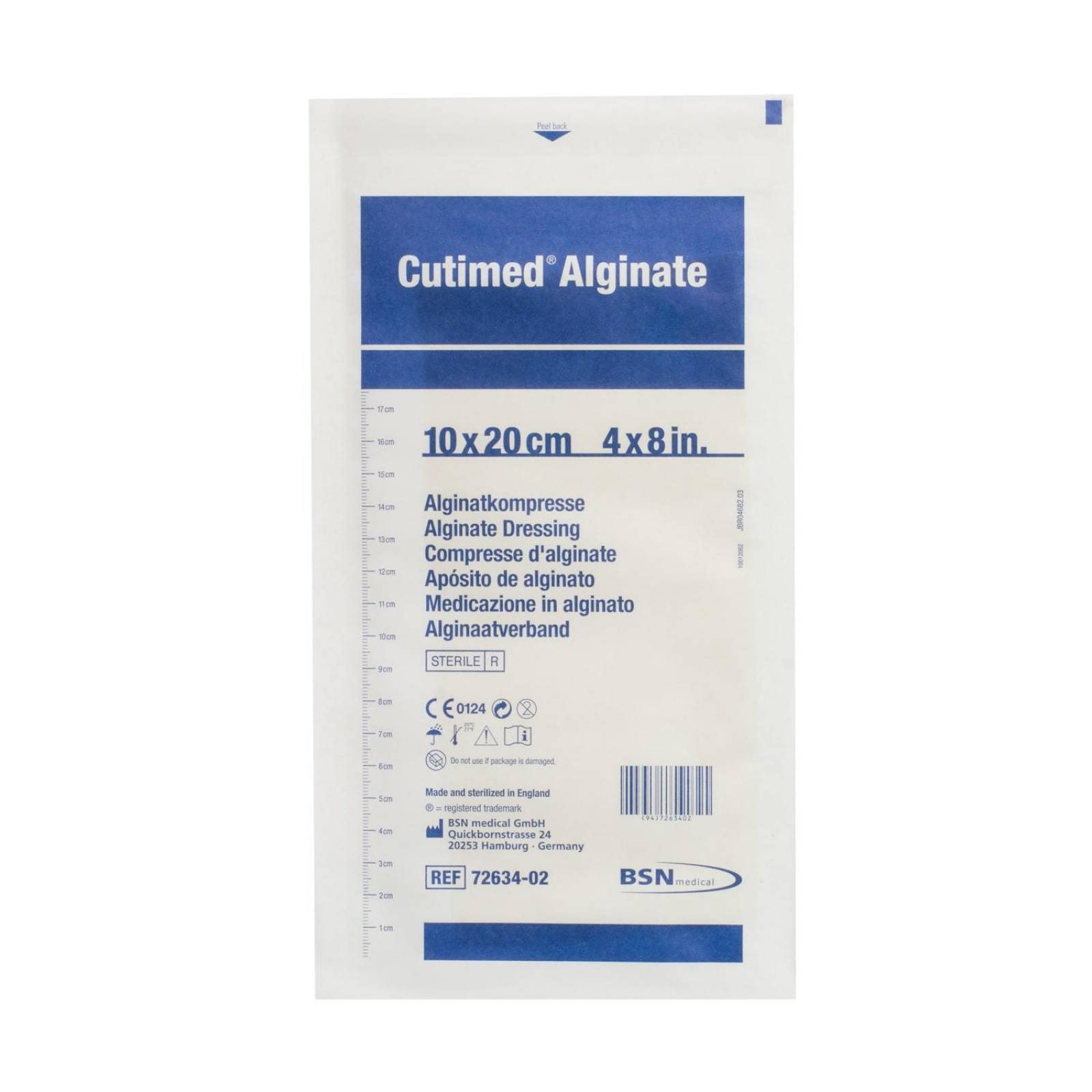 Aposito Parche de Alginato Cutimed 10x20cm - BSN