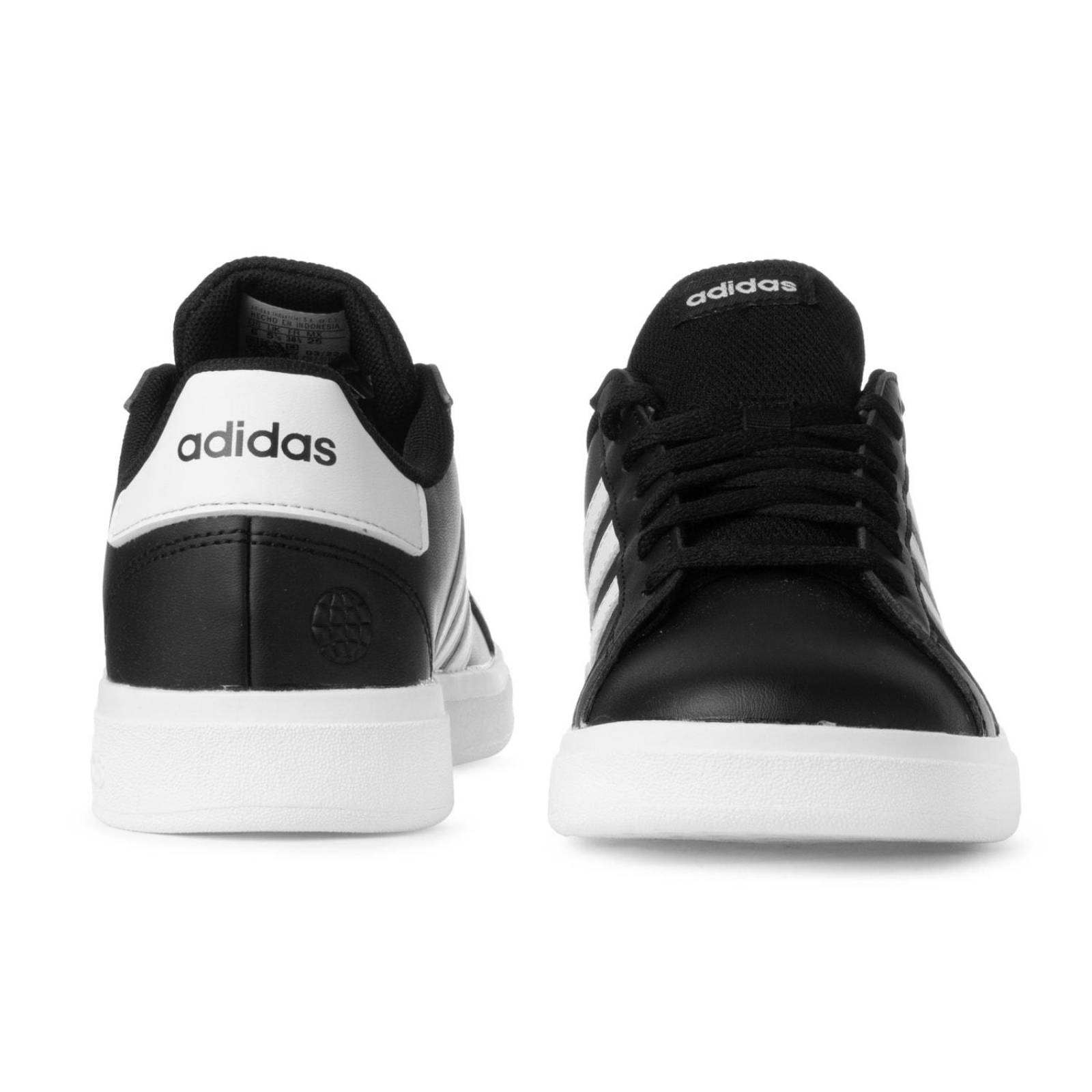 Tenis Adidas Grand Court 2.0 K - GW6503 - Negro - Niños