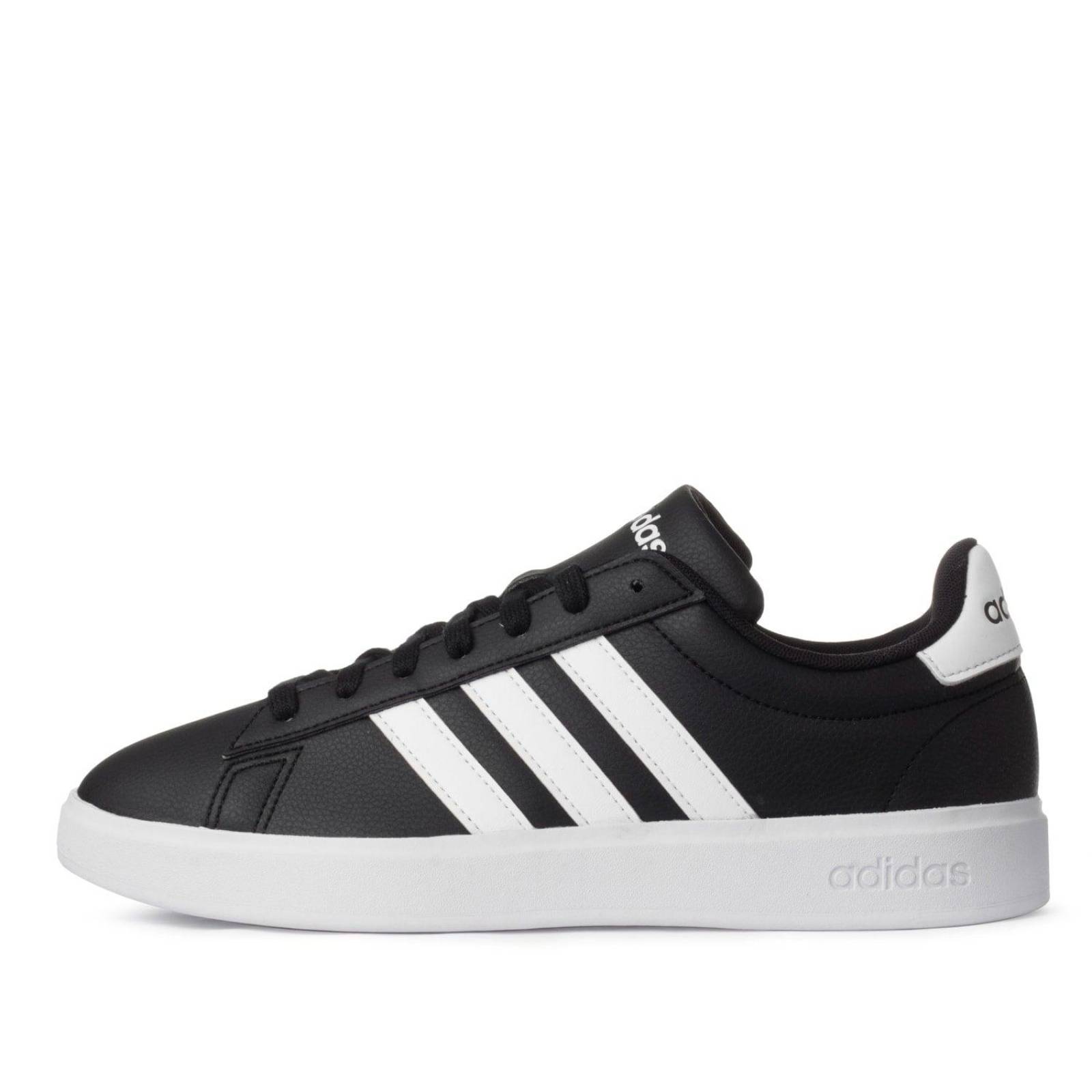 Tenis Adidas Grand Court 2.0 - GW9196 - Negro - Hombre 