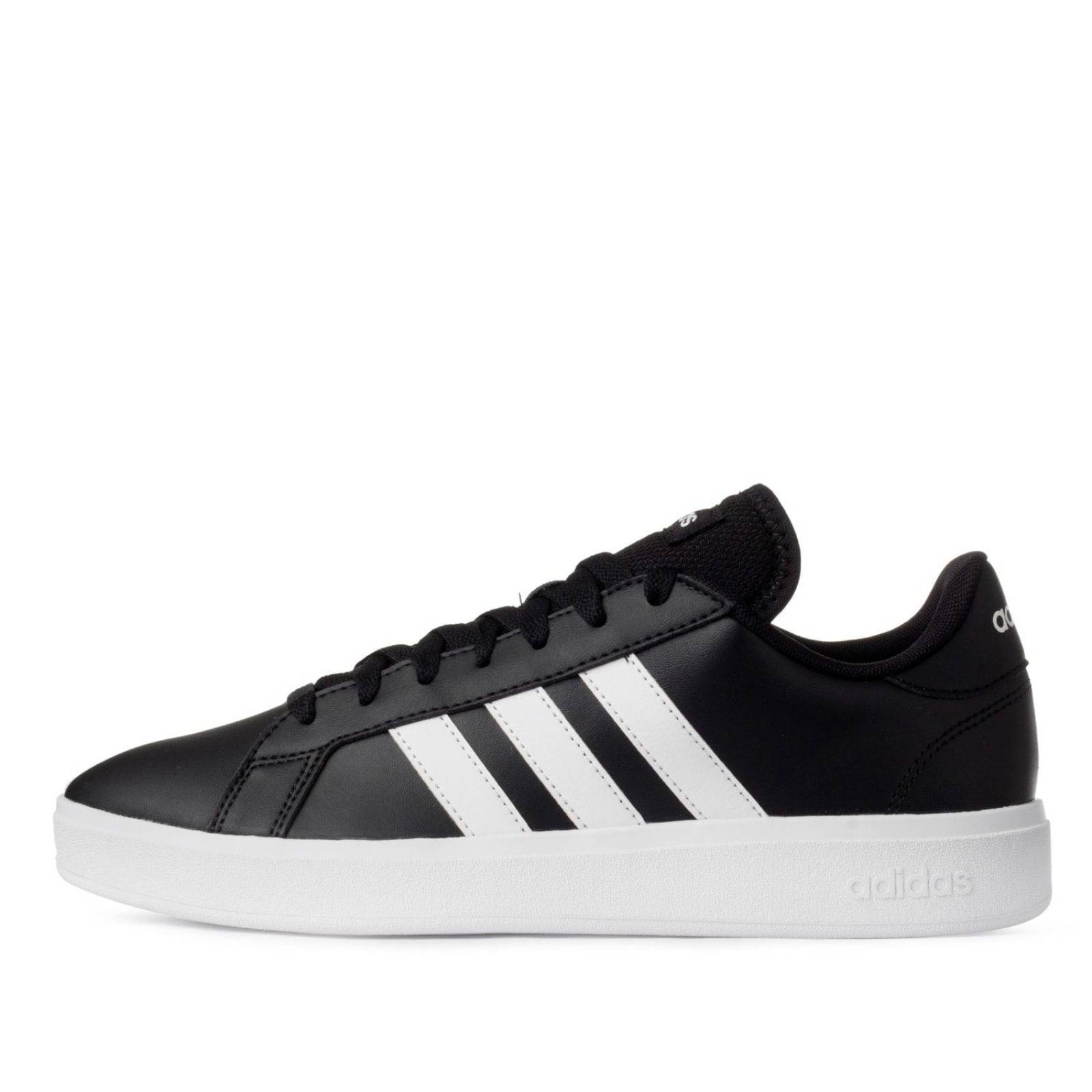 Tenis Adidas Grand Court Base 2.0 - GW9251 - Negro - Hombre 