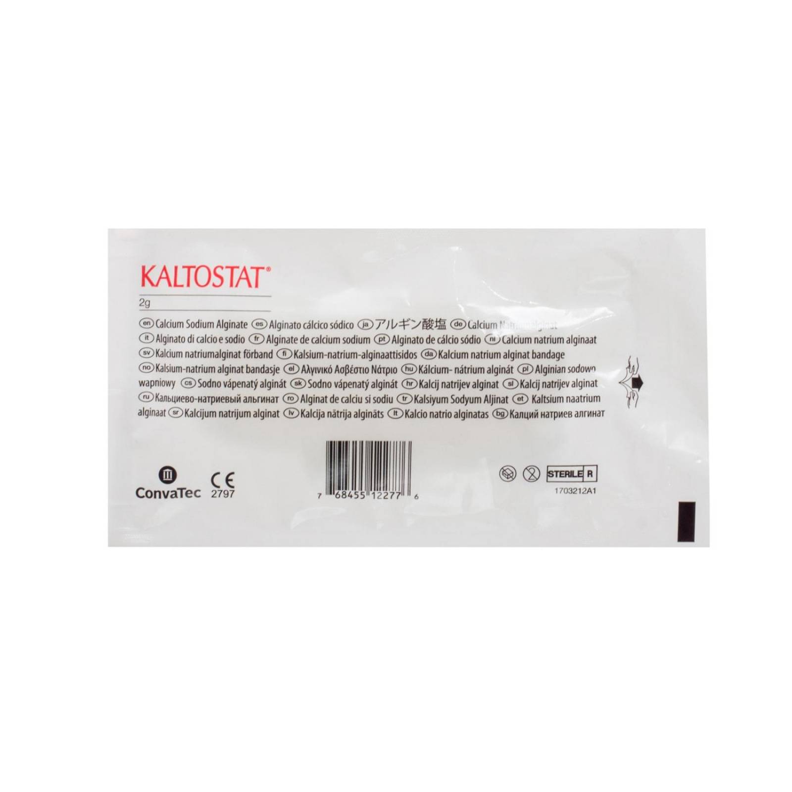 Apósito Fibra de Alginato Kaltostat 2g - Convatec 