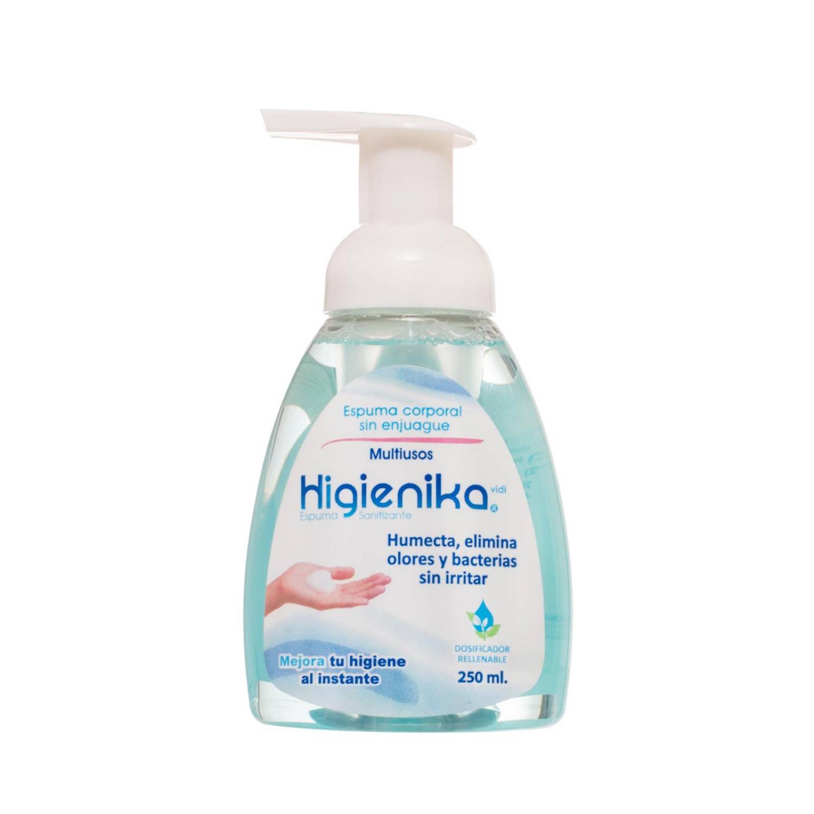 Sanitizante Dosificador Espuma 250ml - Higienika