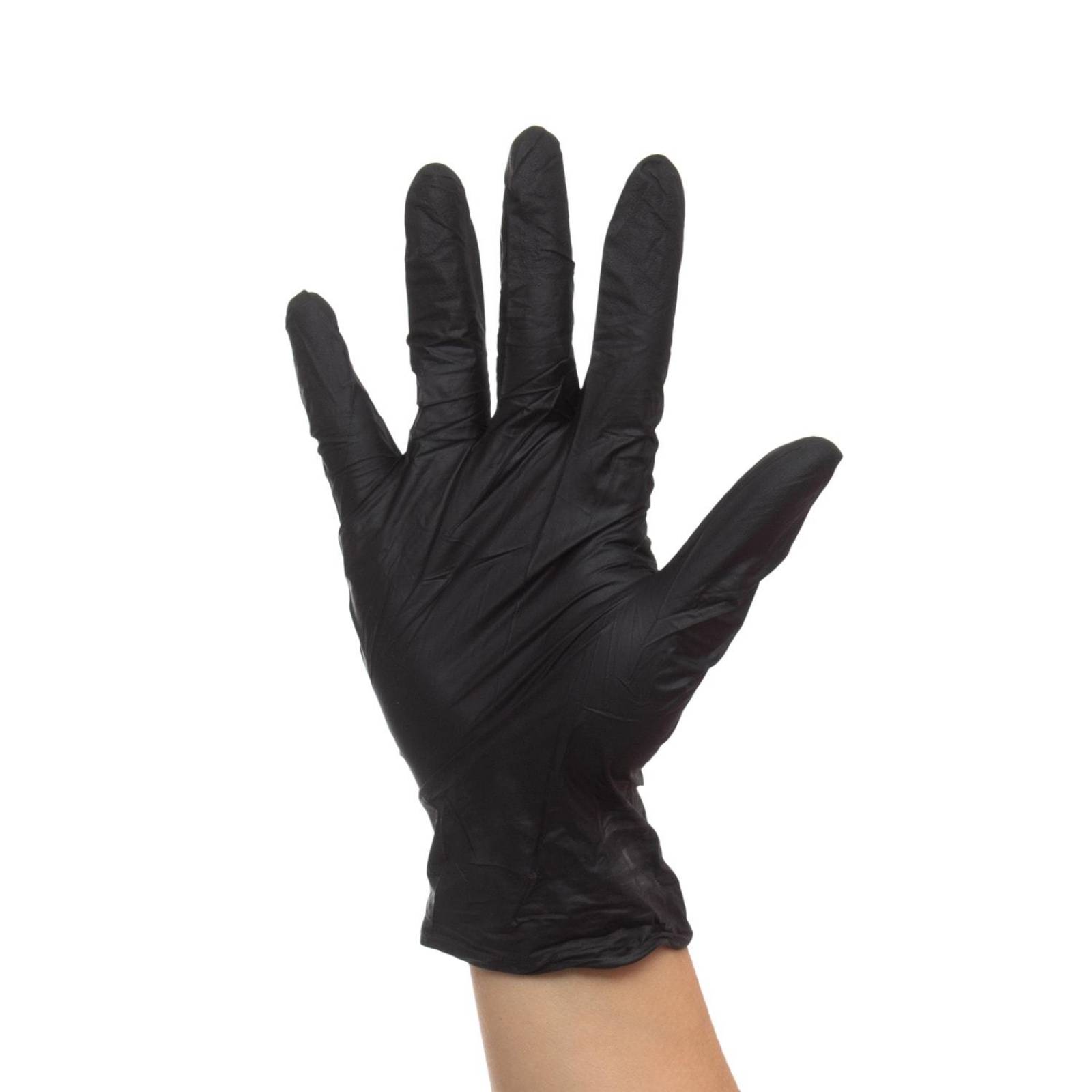 Guante de Nitrilo No Estéril Negro 100pz - Ambiderm 