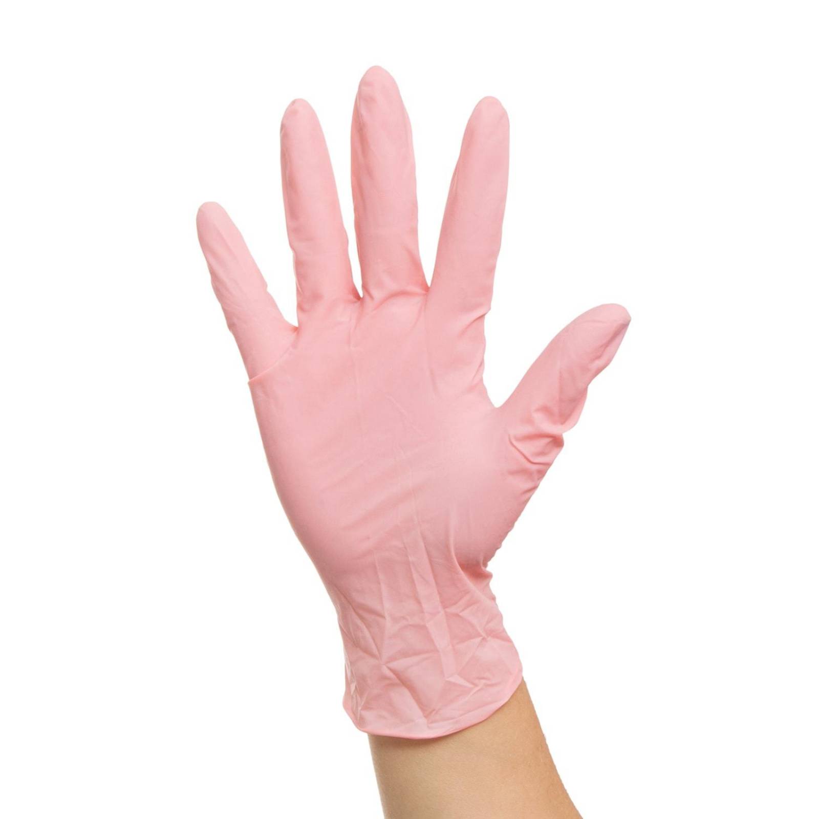 Guante de Látex Plus No Estéril Rosa 100pz - Ambiderm 