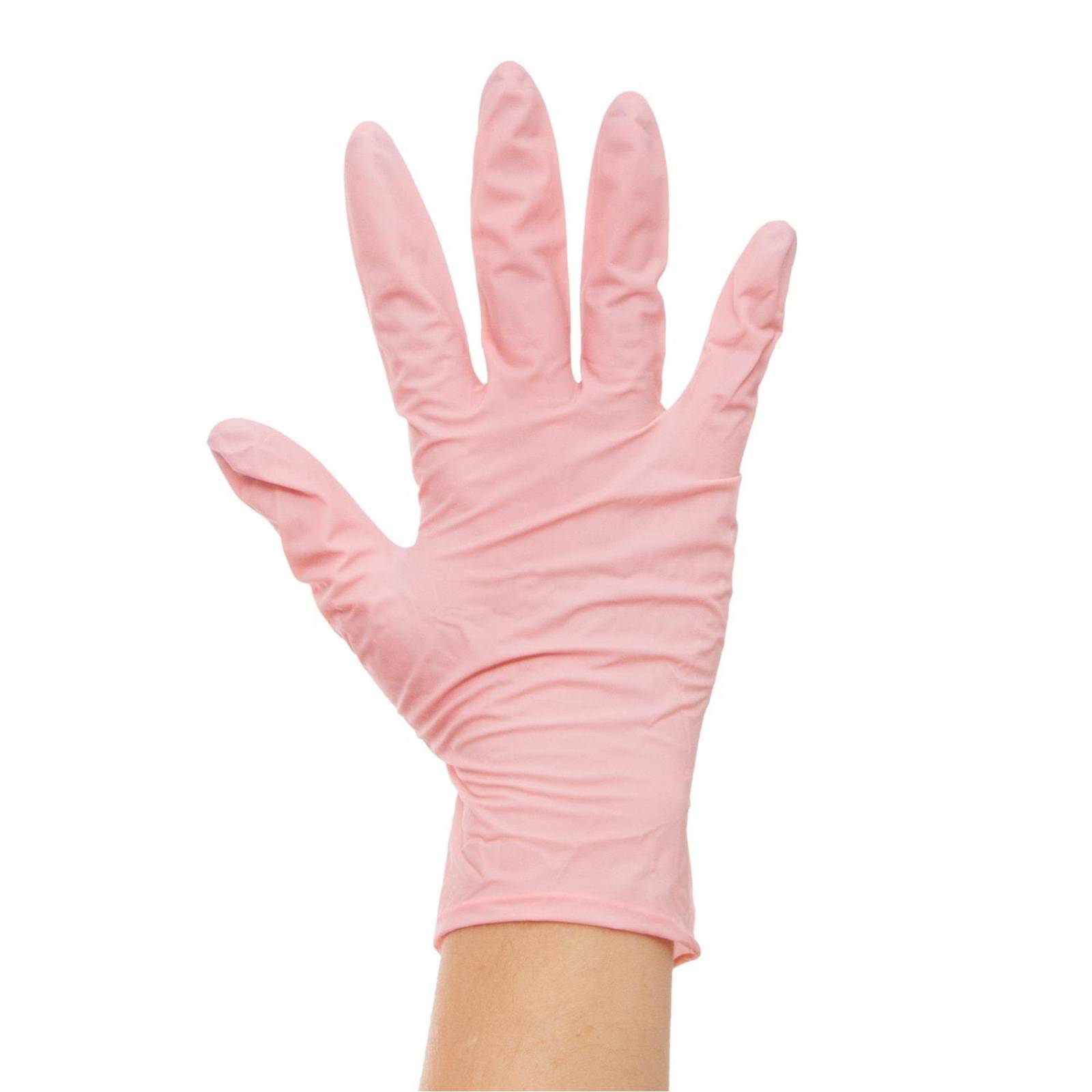 Guante de Látex Plus No Estéril Rosa 100pz - Ambiderm 