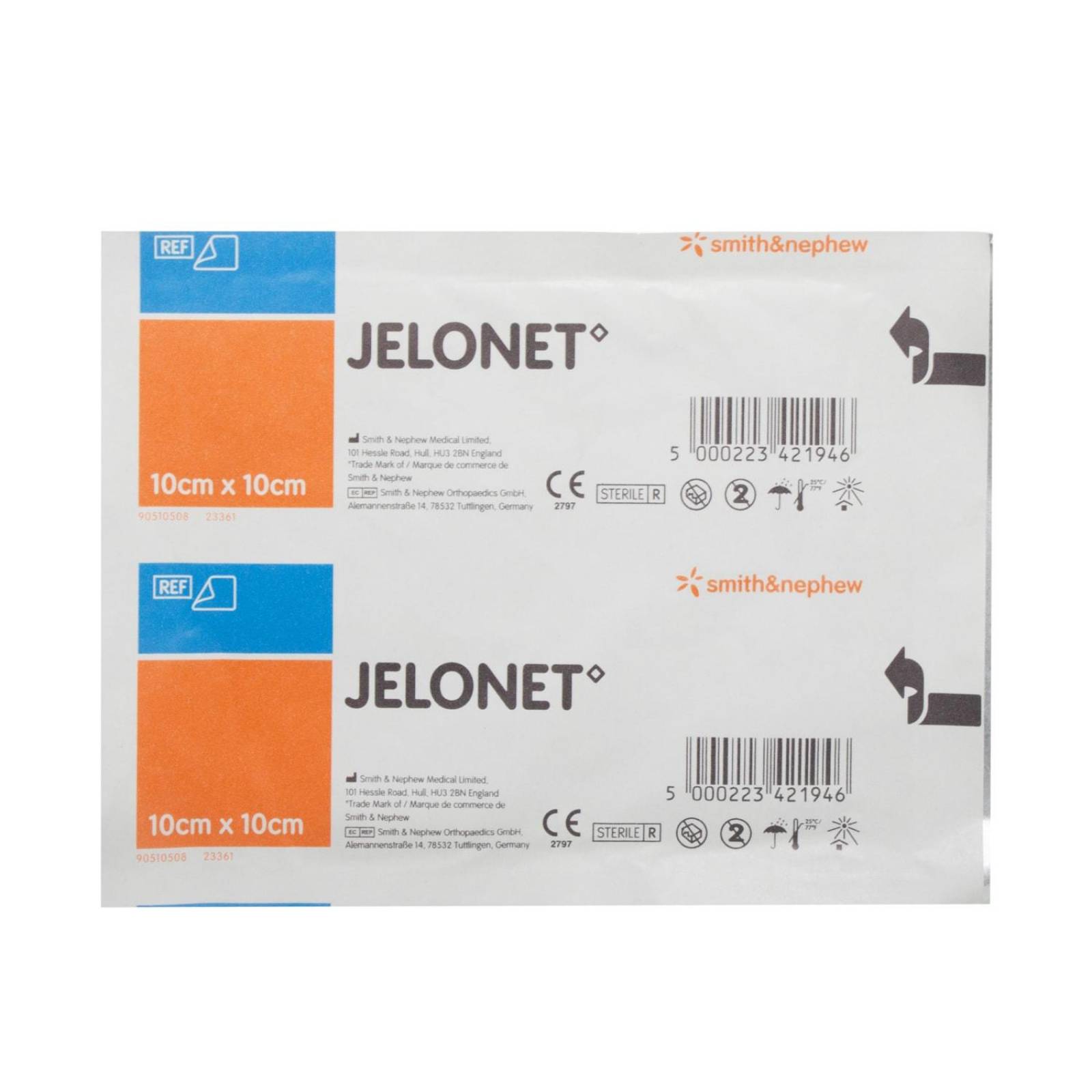 Apósito Gasa Parafinada Jelonet 10x10cm - Smith&Nephew