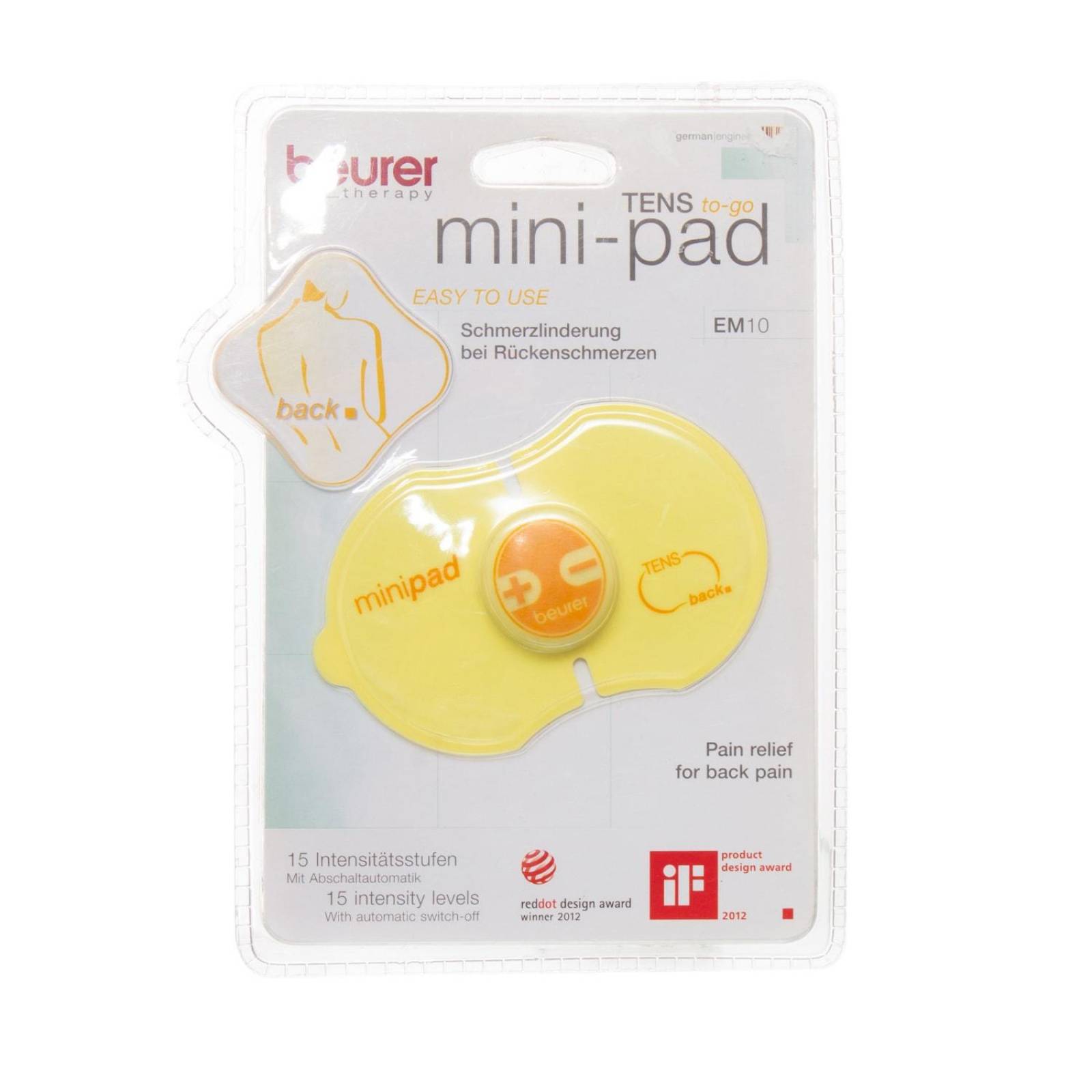 Electroestimulador Mini Pad Tens Em10 - Beurer 
