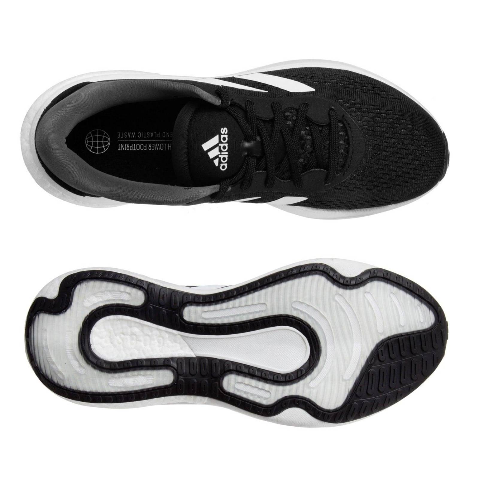 Tenis Adidas Supernova 2 M - GW9088 - Negro - Hombre 