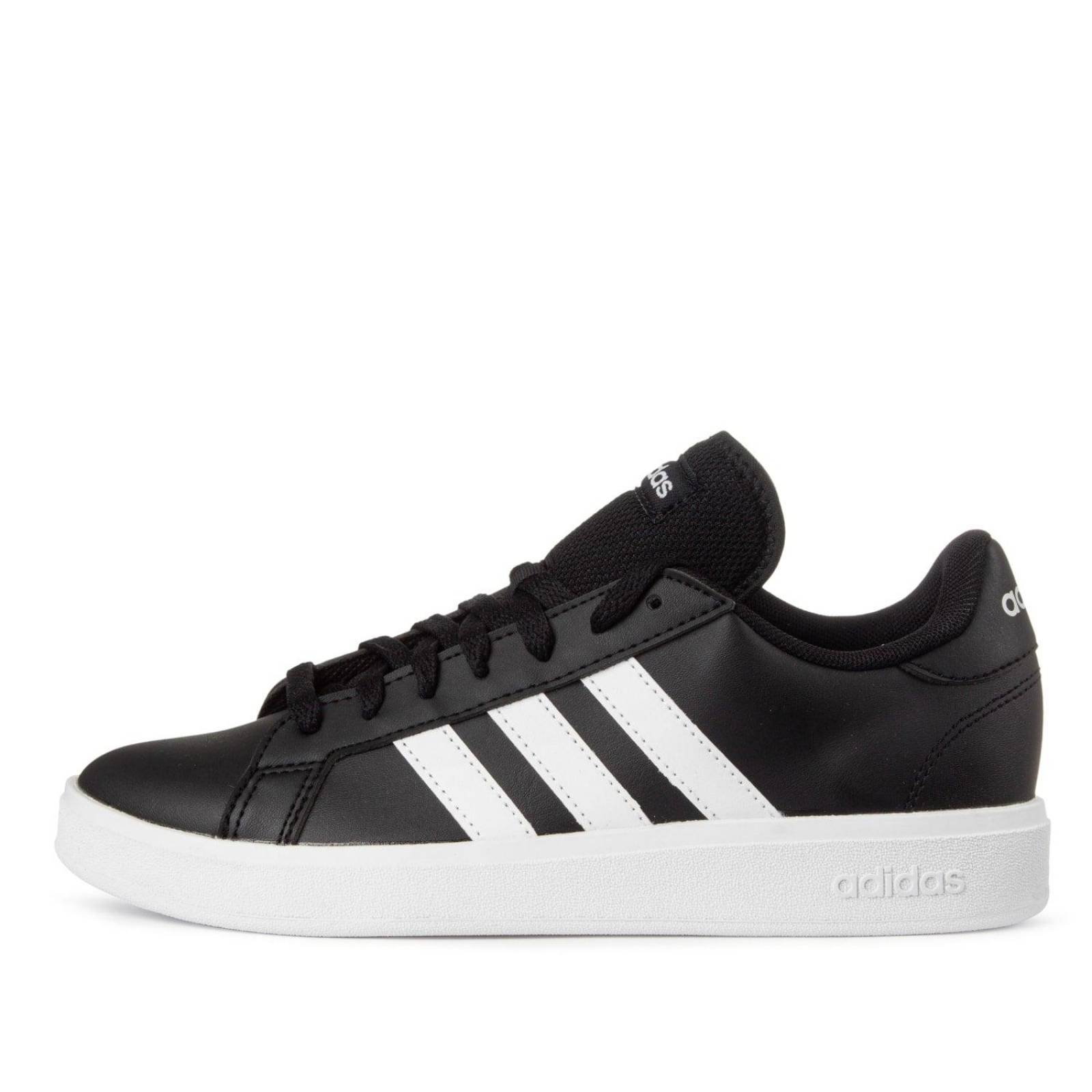 Tenis Adidas Grand Court Base 2.0 - GW9262 - Negro - Mujer 