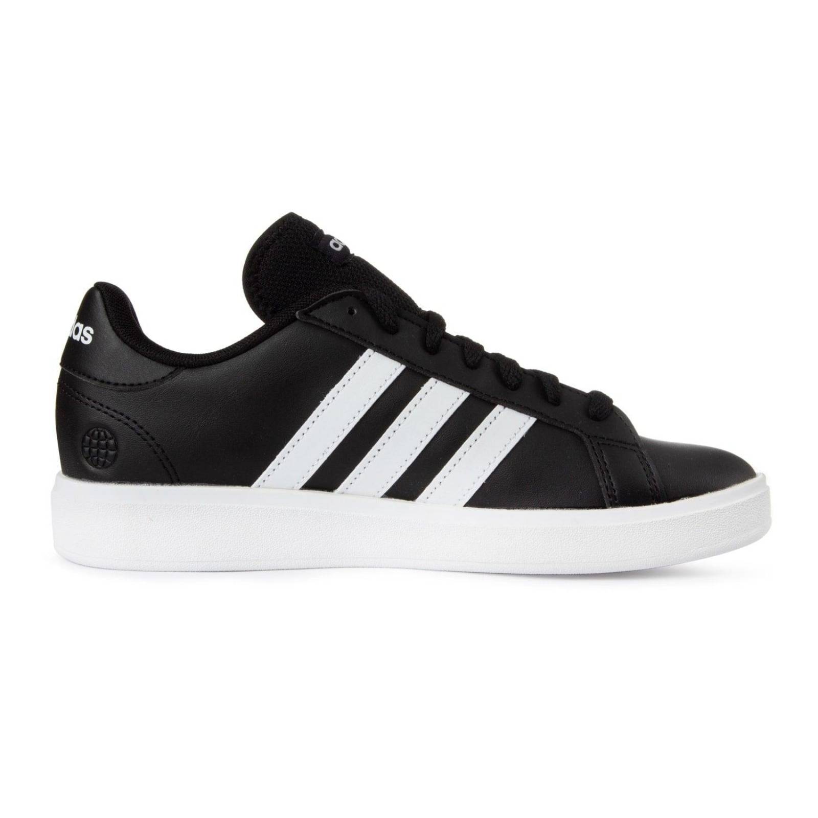 Tenis Adidas Grand Court Base 2.0 - GW9262 - Negro - Mujer 