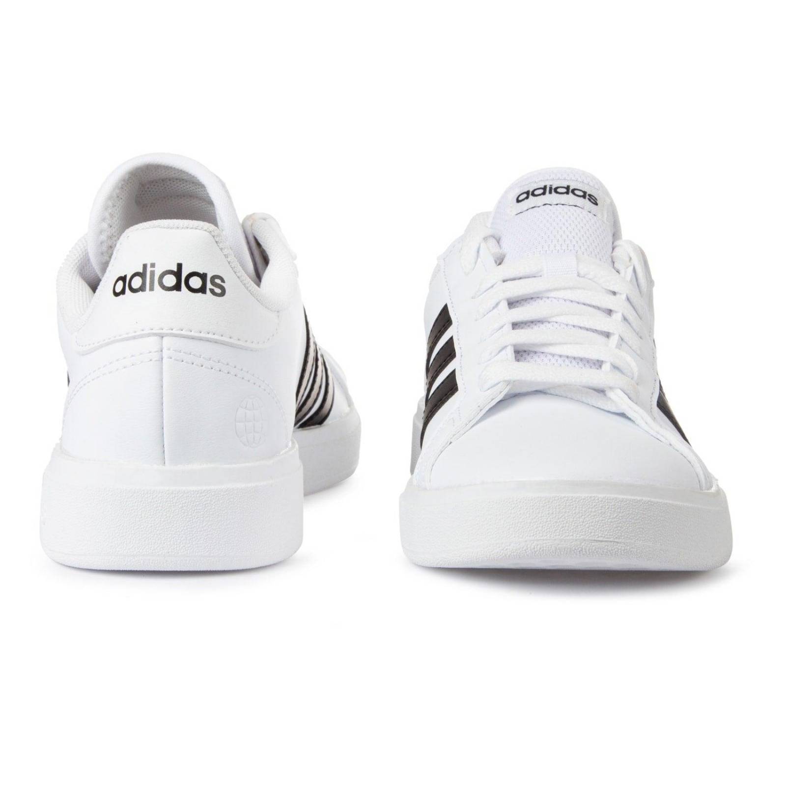 Tenis Adidas Grand Court Base 2.0 - GW9261 - Blanco - Mujer 