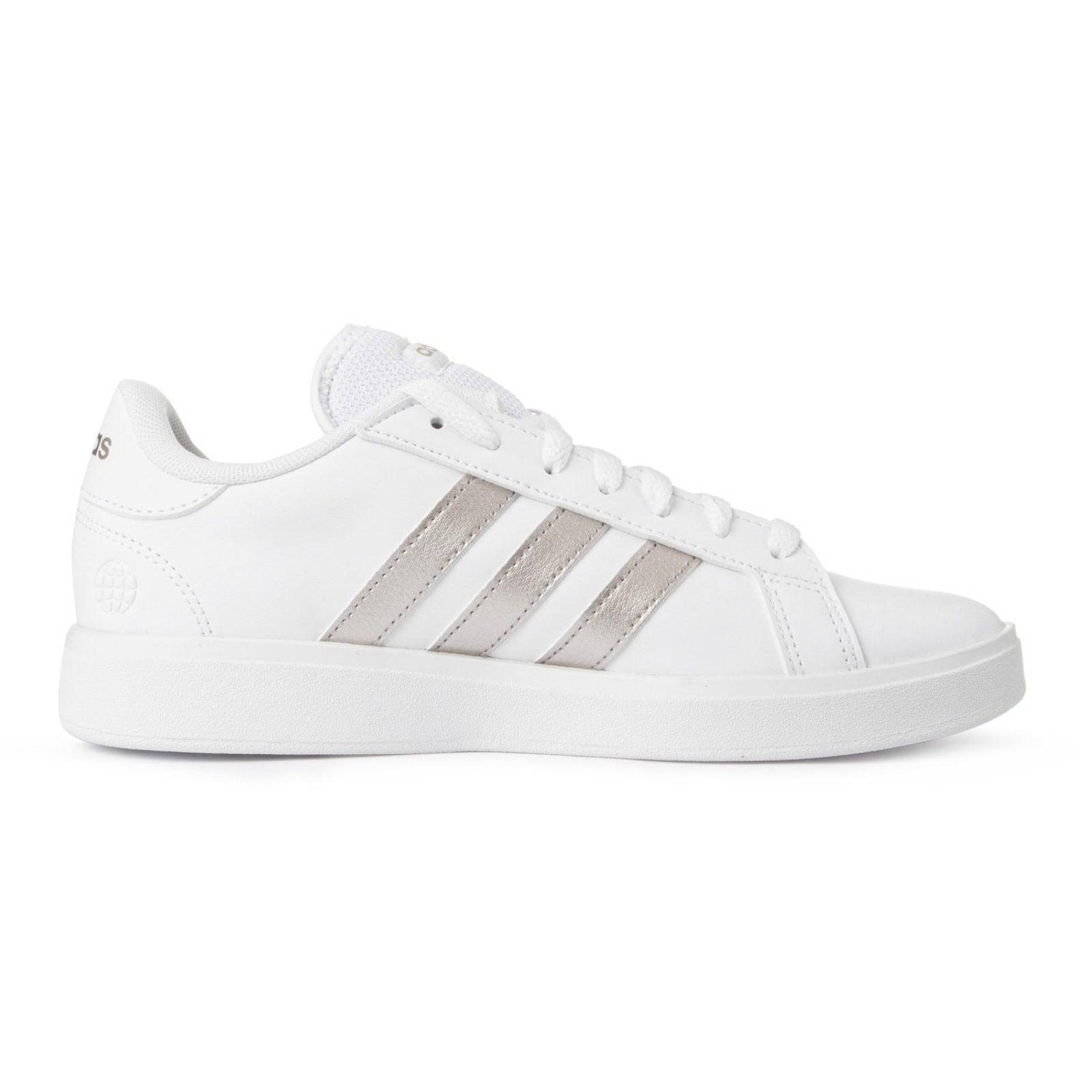 Tenis Adidas Grand Court Base 2.0 - GW9263 - Blanco - Mujer 