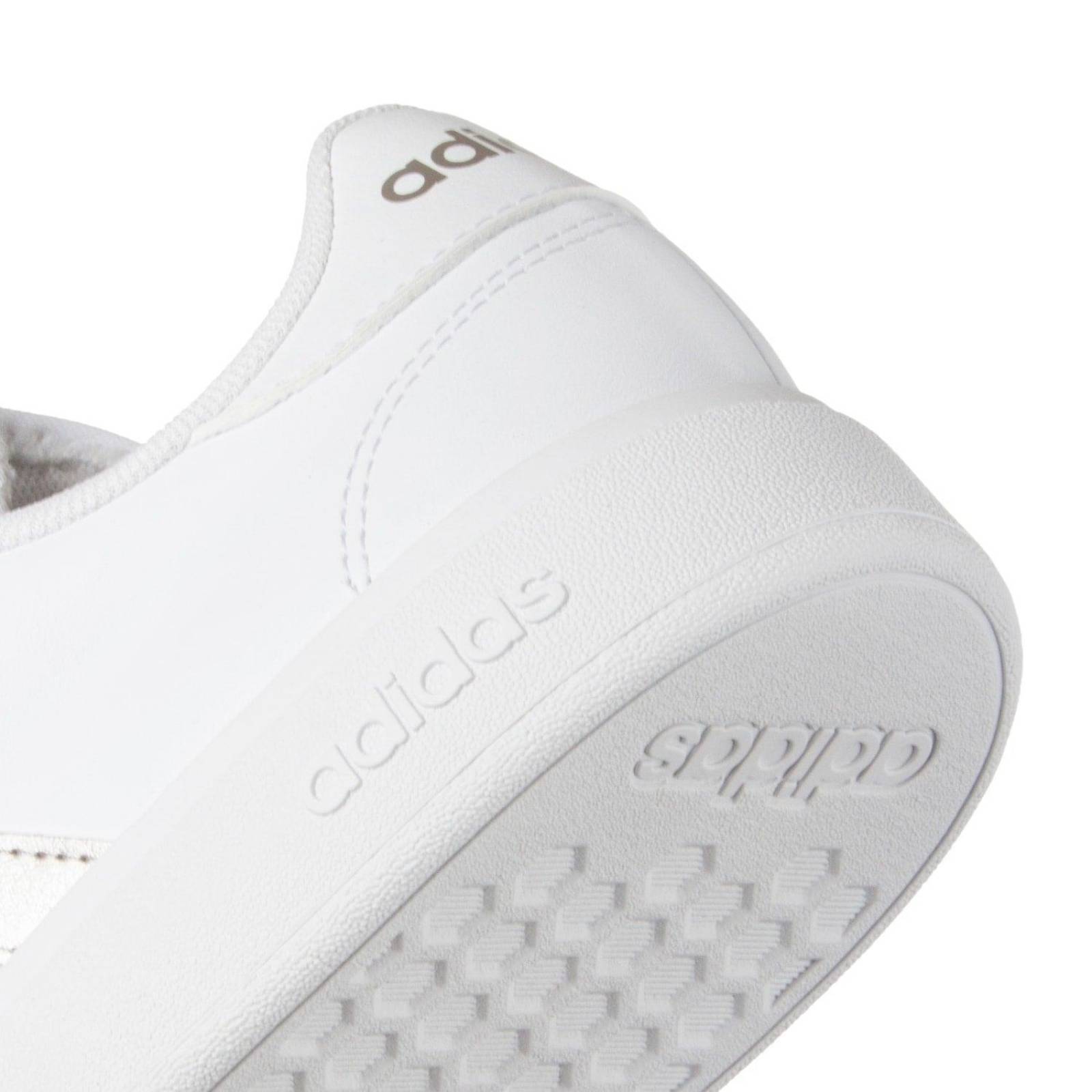 Tenis Adidas Grand Court Base 2.0 - GW9263 - Blanco - Mujer 