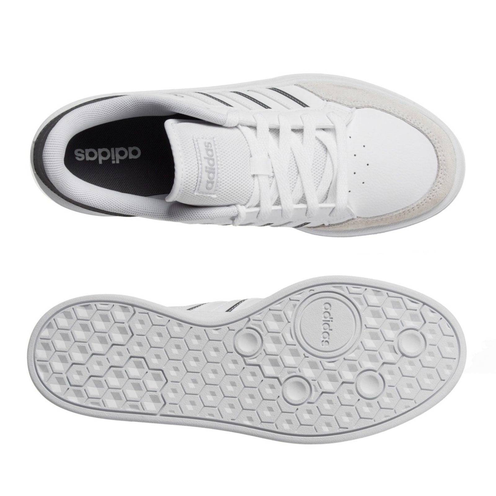Tenis Adidas Breaknet - GX4197 - Blanco - Hombre 