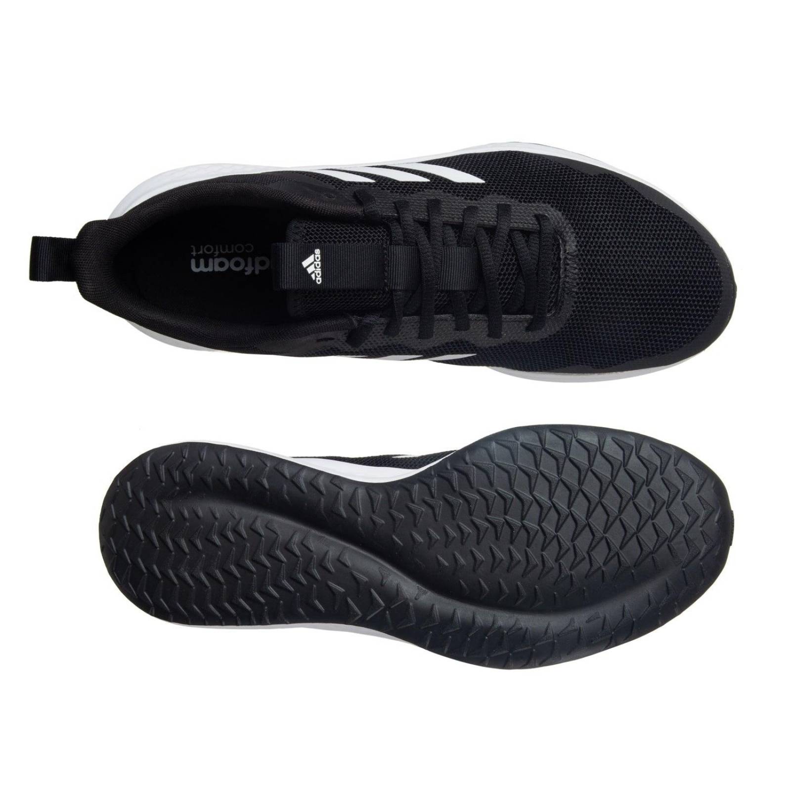 Tenis Adidas Fluidstreet - FW1703 - Negro - Hombre