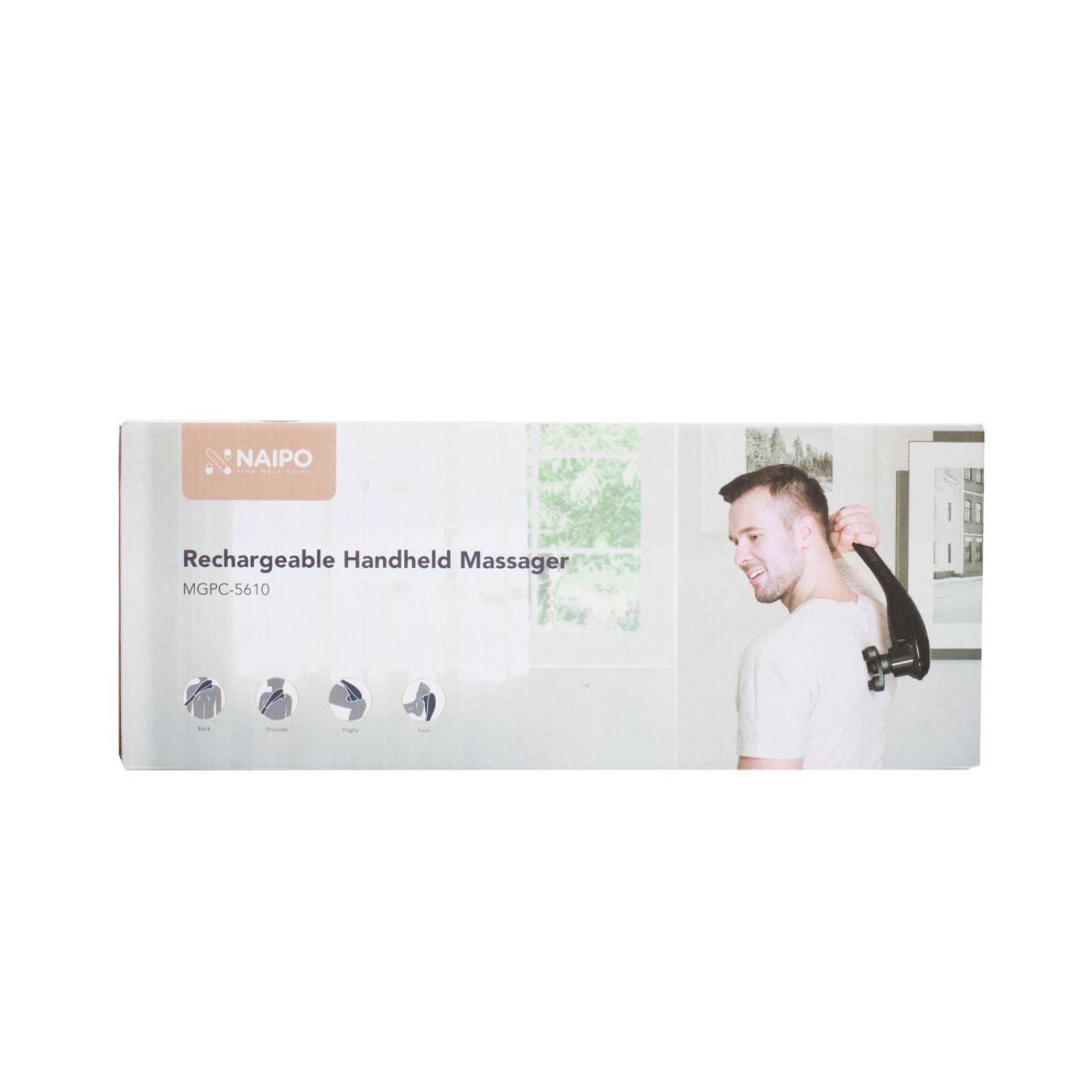 Masajeador Inalambrico Recargable MGPC-5610 - Naipo 