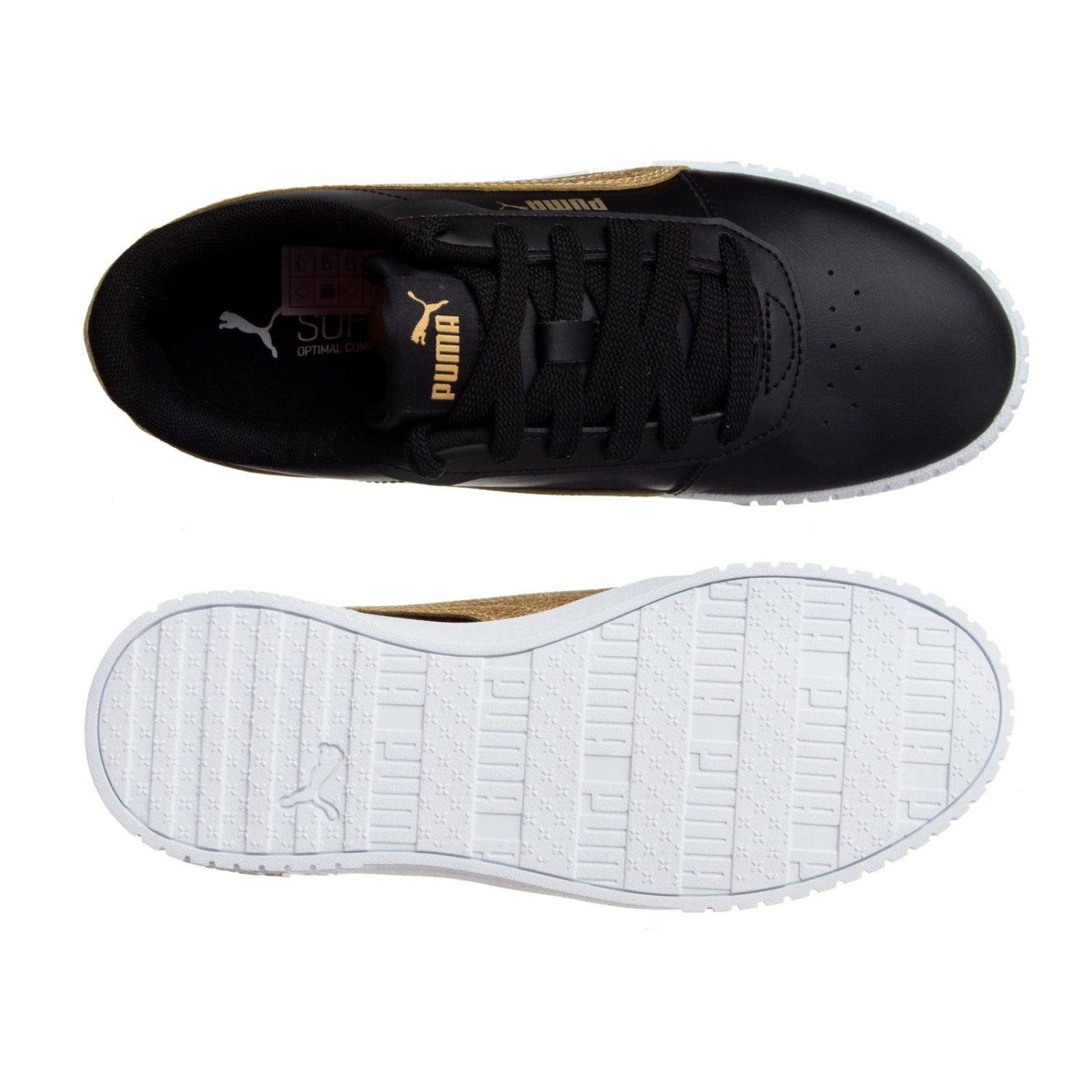 Tenis Puma Carina 2.0 Distressed - 38762201 - Negro - Mujer 