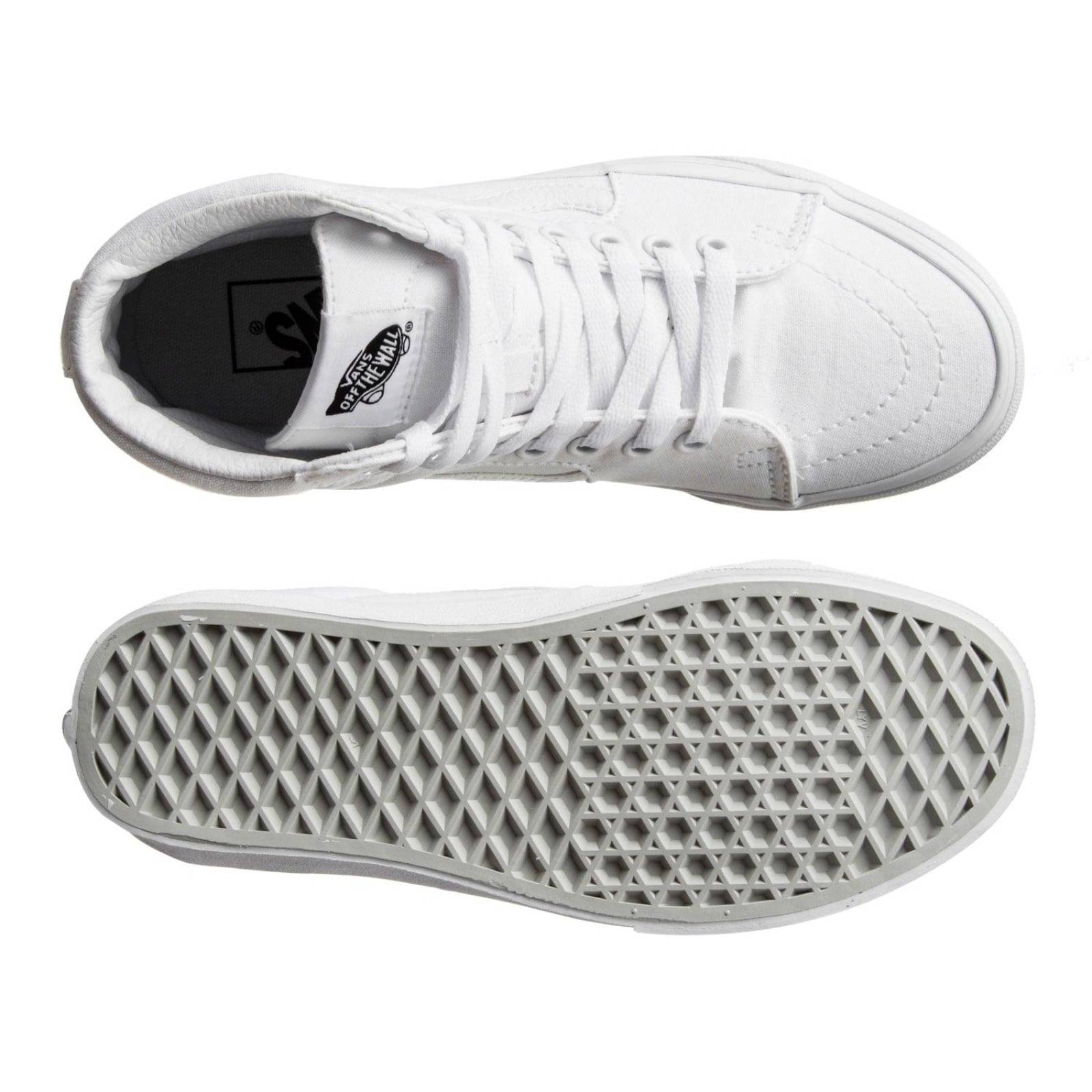 Tenis Vans SK8 Hi - 0D5IW00 - Blanco - Unisex 