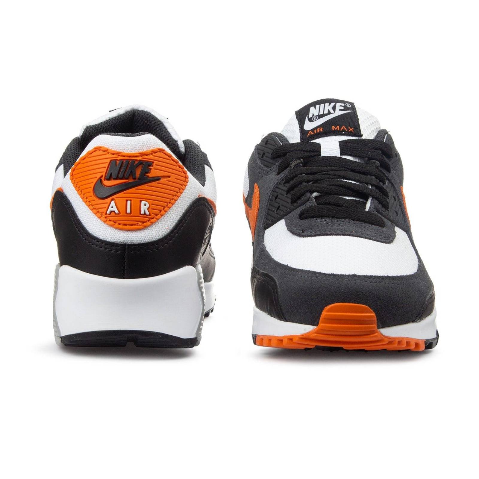 Nike Max Tenis Nike Hombre Naranja Air Max 90 Naranja Con Gris