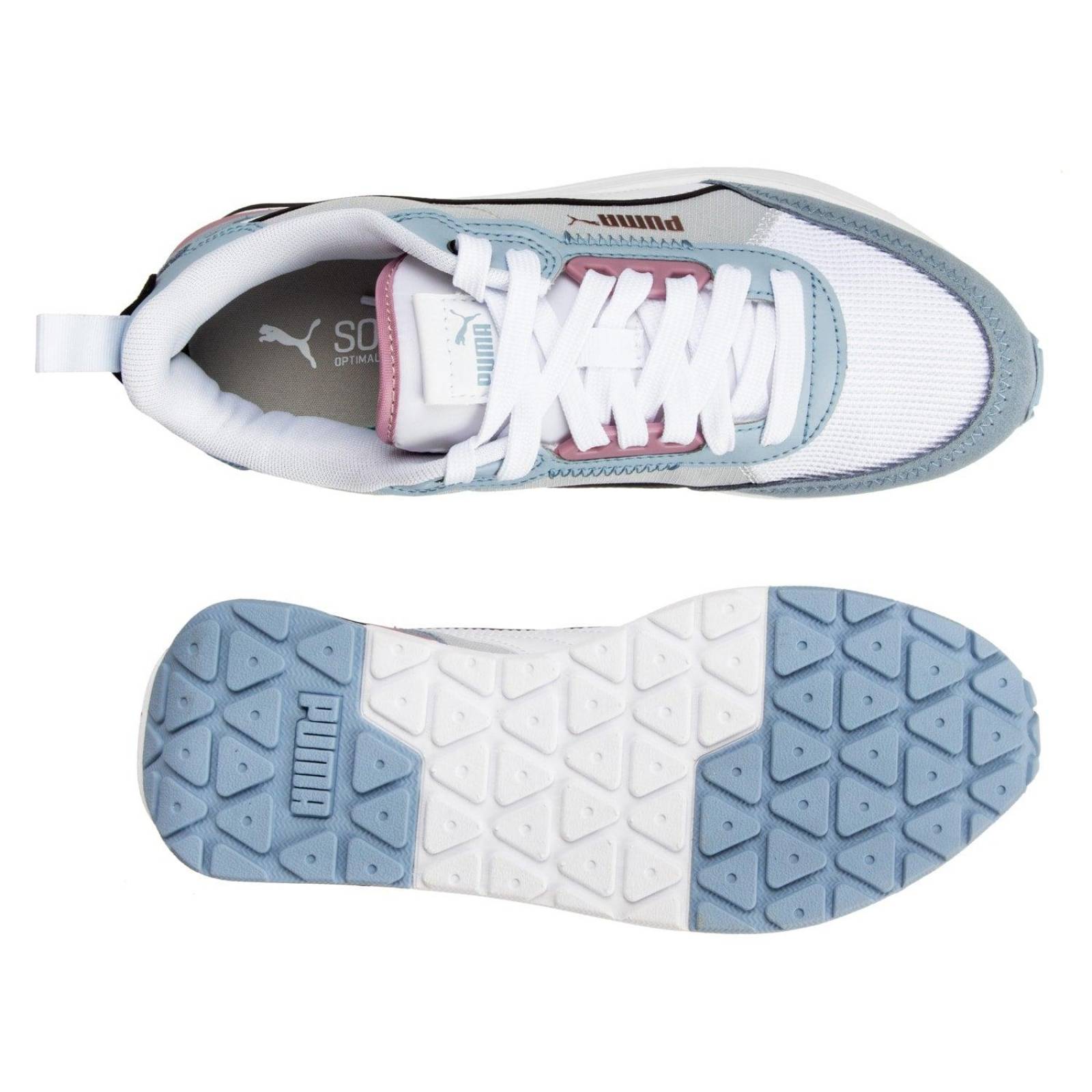 Tenis Puma R22 - 38346213 - Azul - Mujer