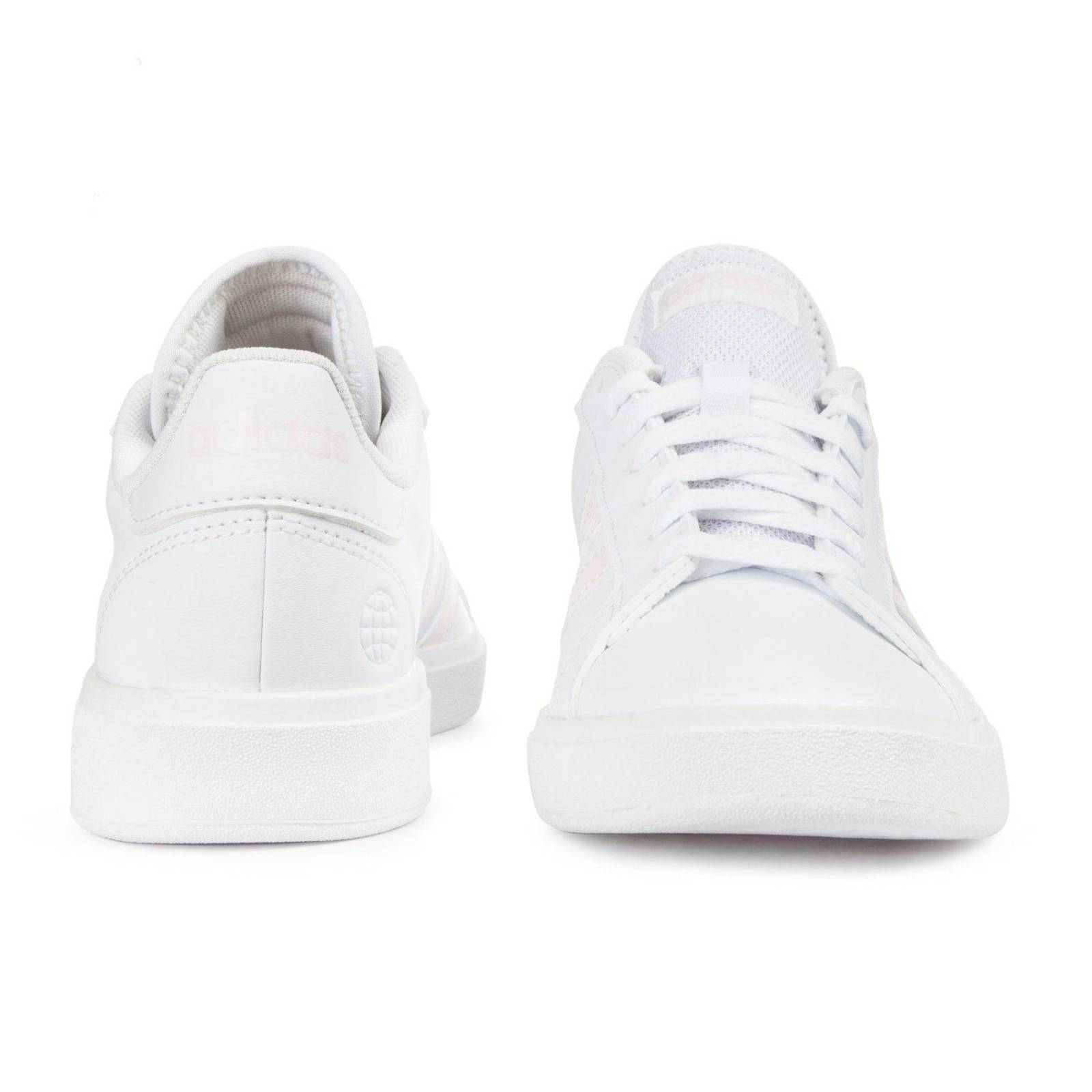 Tenis Adidas Grand Court Base 2.0 - GW9260 - Blanco - Mujer 