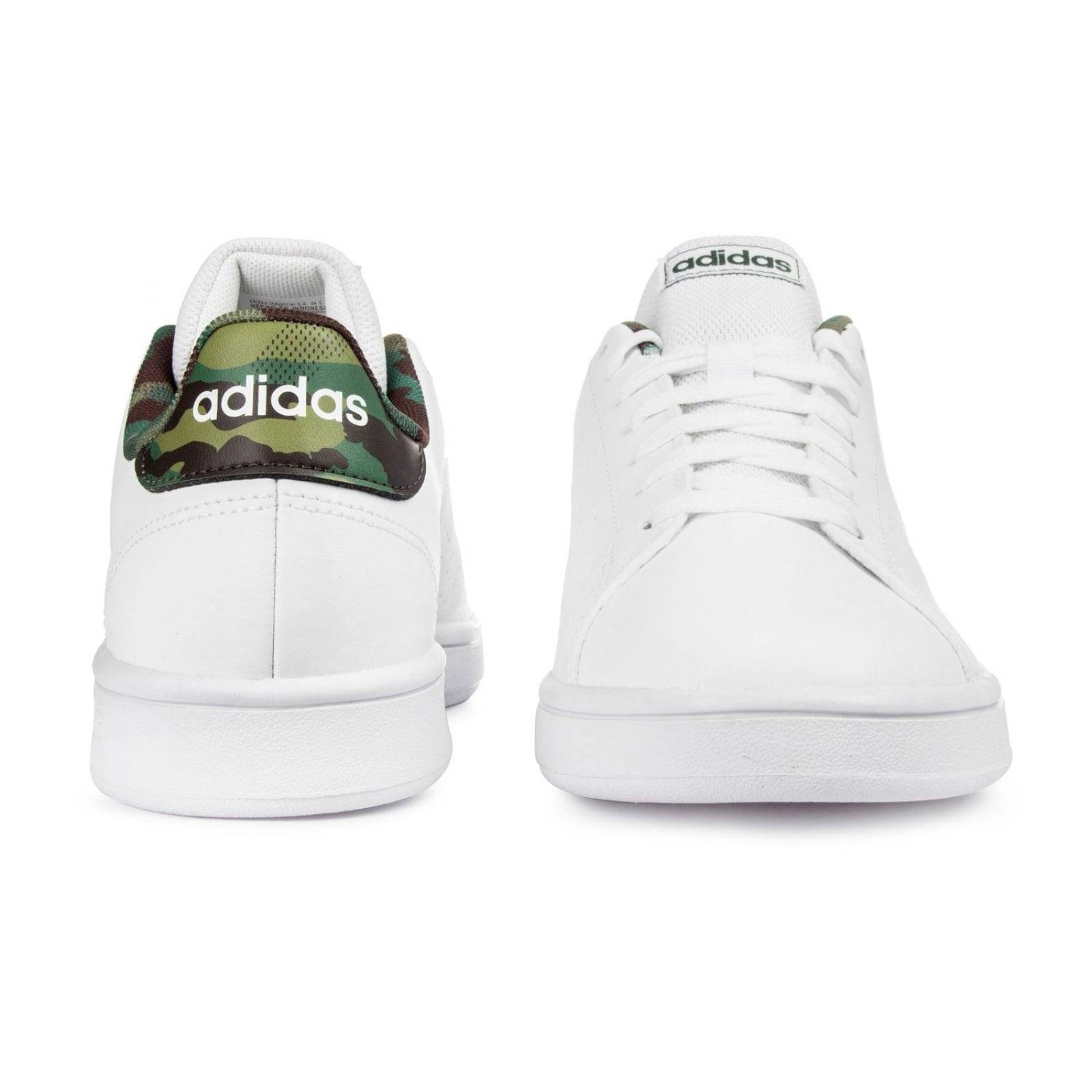 Tenis Adidas Advantage Base - GW9283 - Blanco - Hombre 