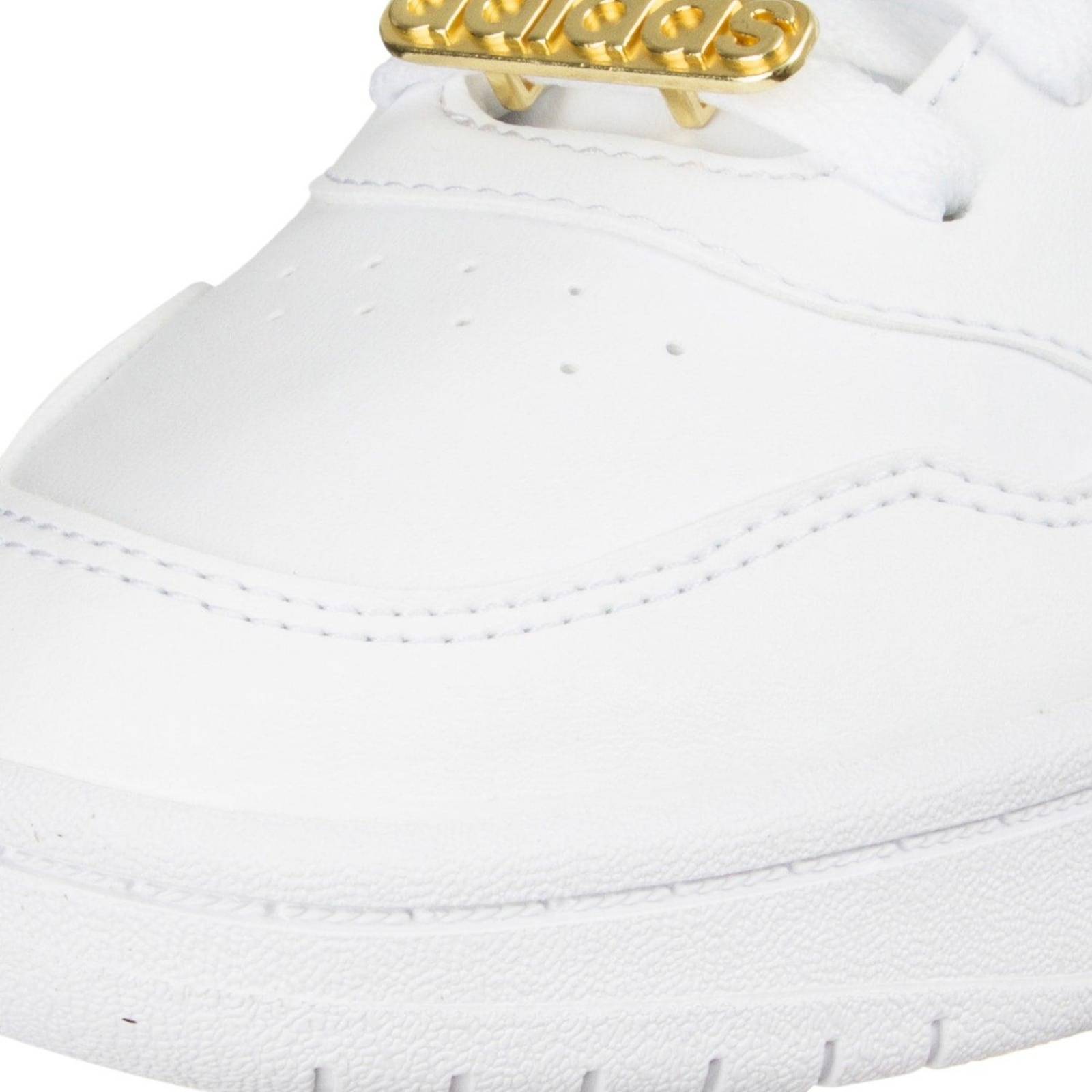 Tenis Adidas Hoops 3.0 Mid - GY4752 - Blanco - Mujer 