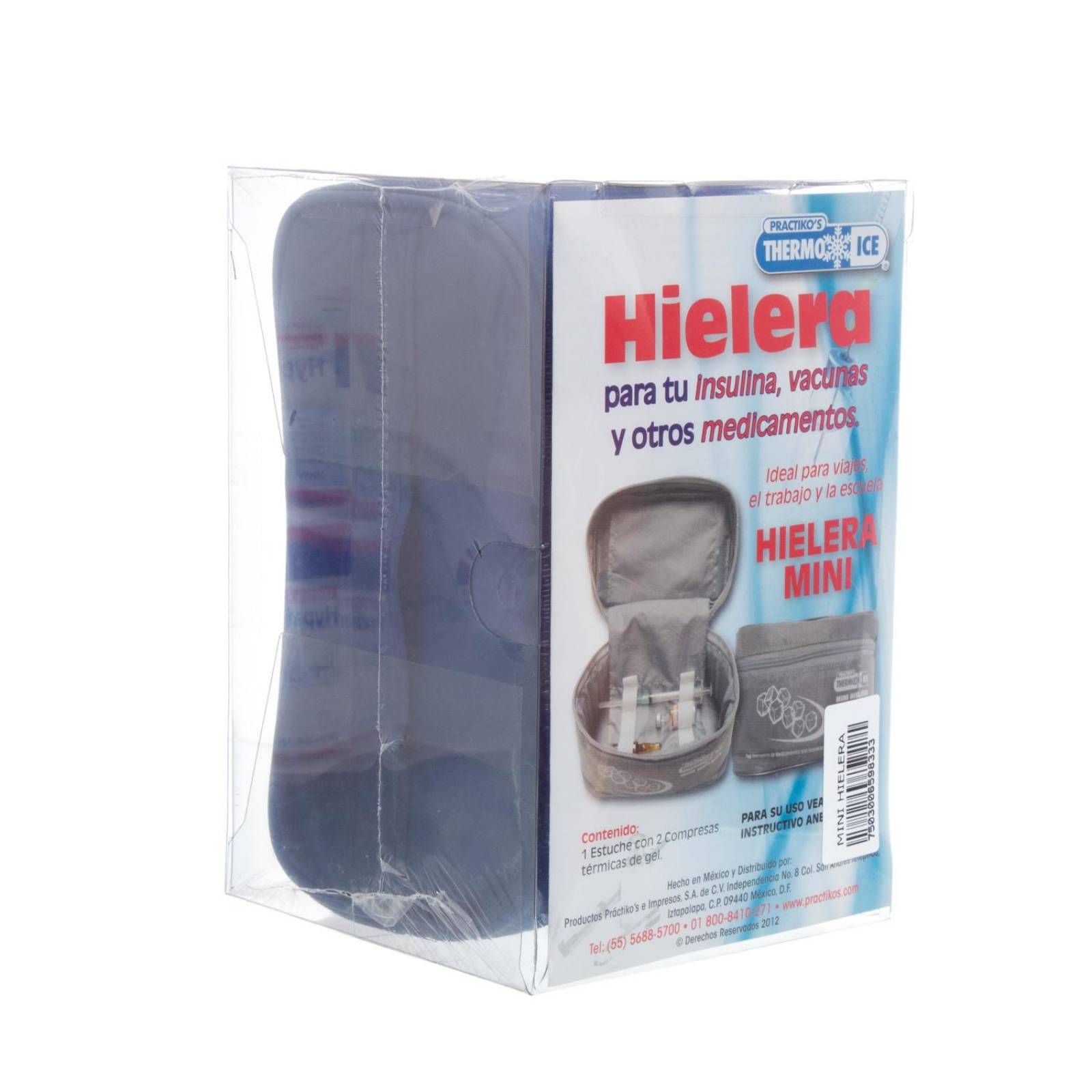 Porta Insulina Hielera con Gel Frio Mini - Practikos 