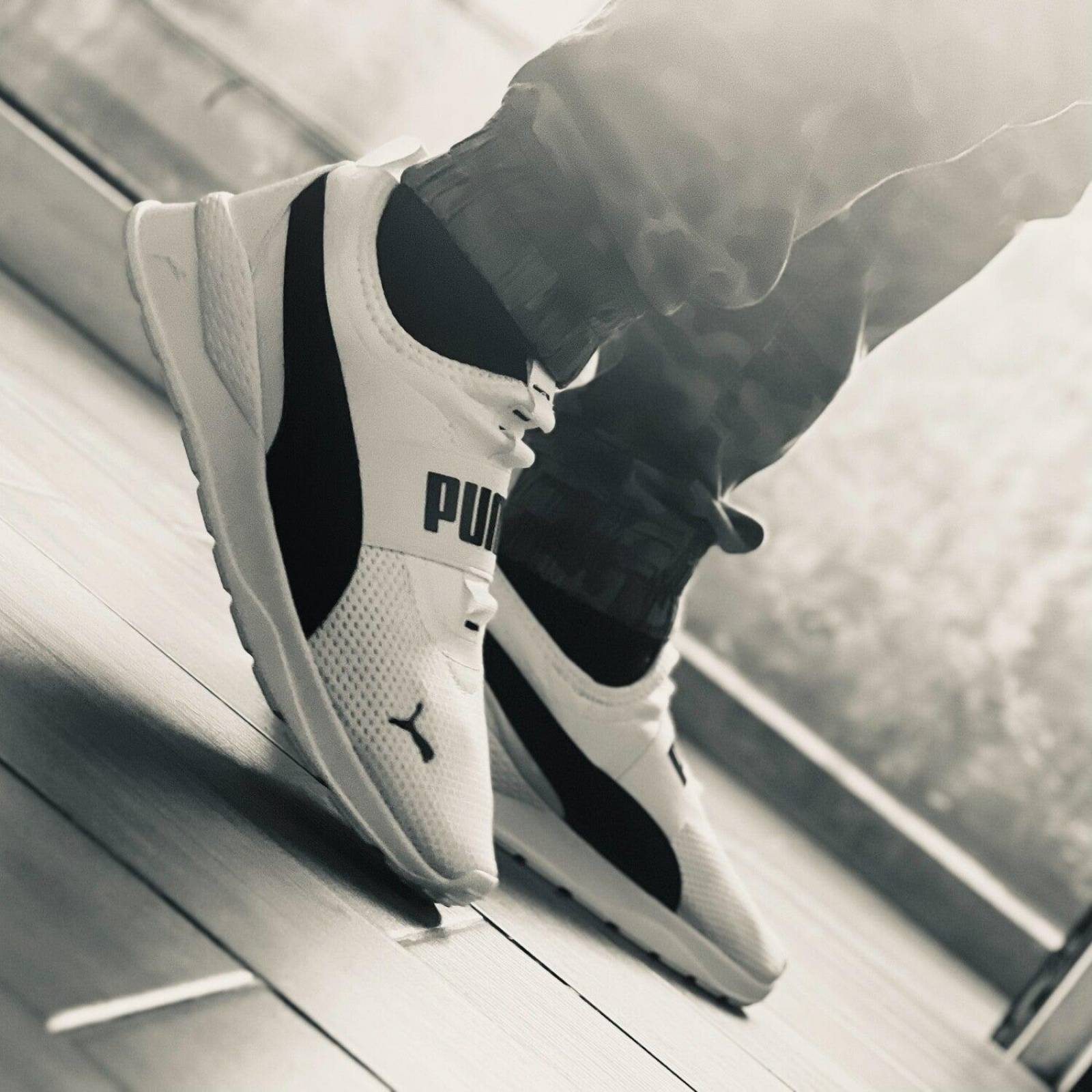 Tenis Puma Anzarun Lite Slip On 38759902 Blanco Hombre