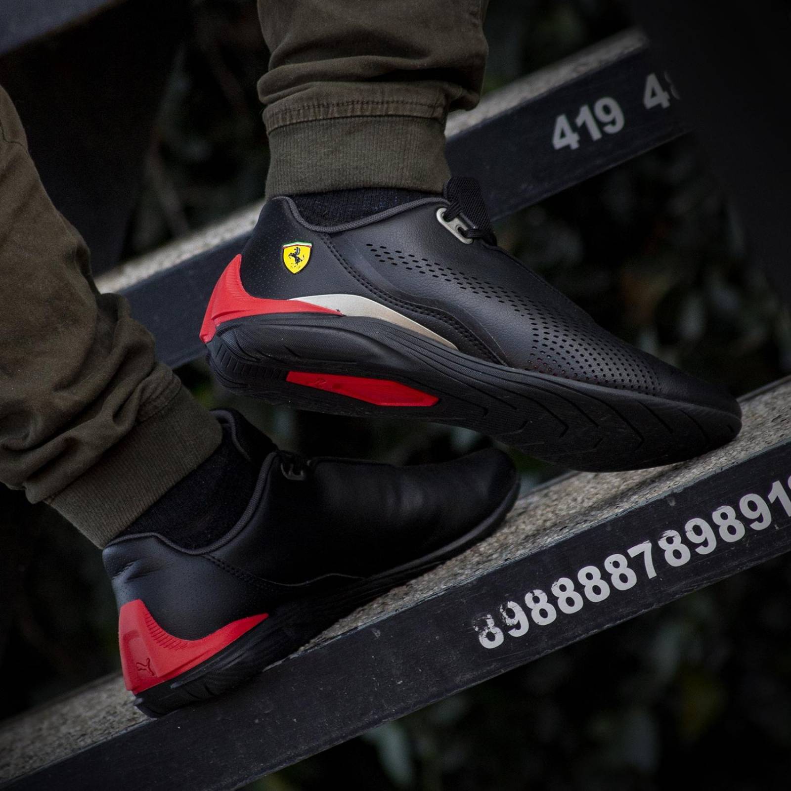 Tenis Puma Ferrari Drift Cat Decima - 30719301 - Negro - Hombre 