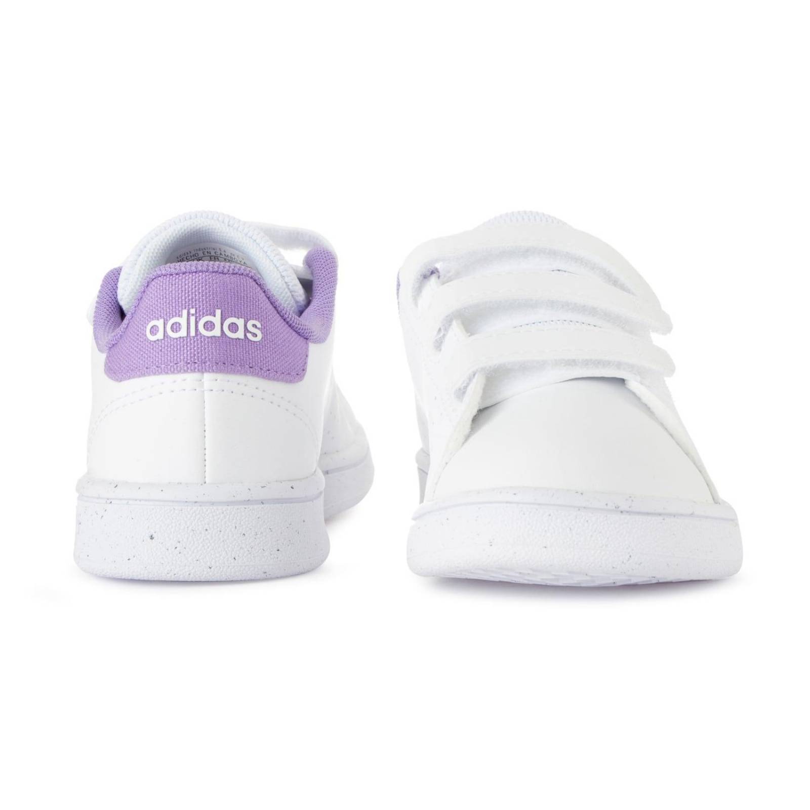 Tenis Adidas Advantage CF C - H06210 - Blanco - Niños 
