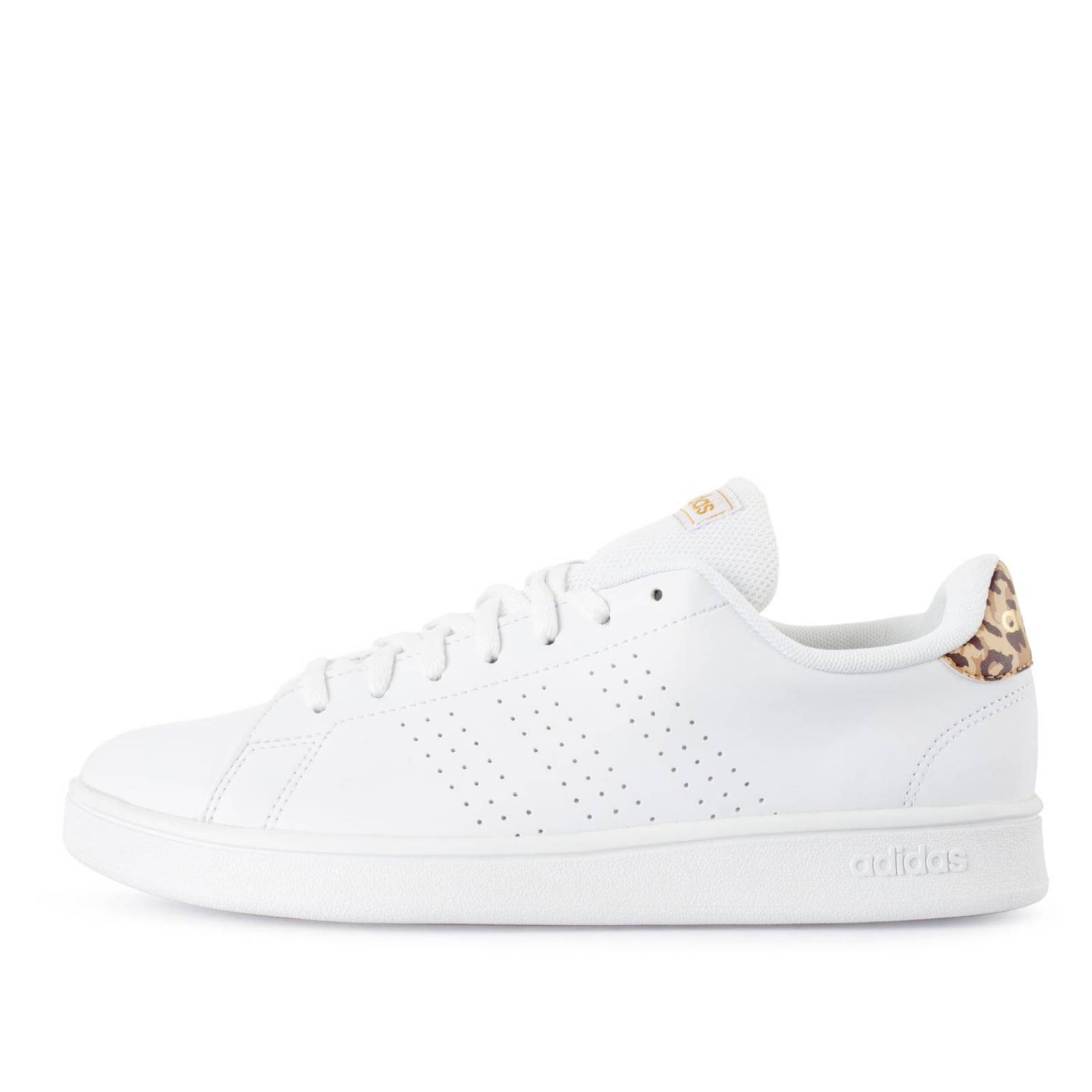 Tenis Adidas Advantage Base - H03791 - Blanco - Mujer 