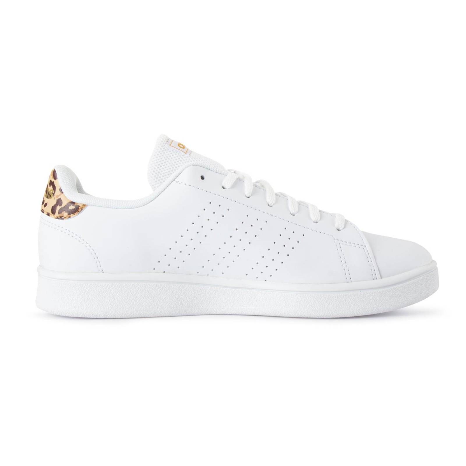 Tenis Adidas Advantage Base - H03791 - Blanco - Mujer 